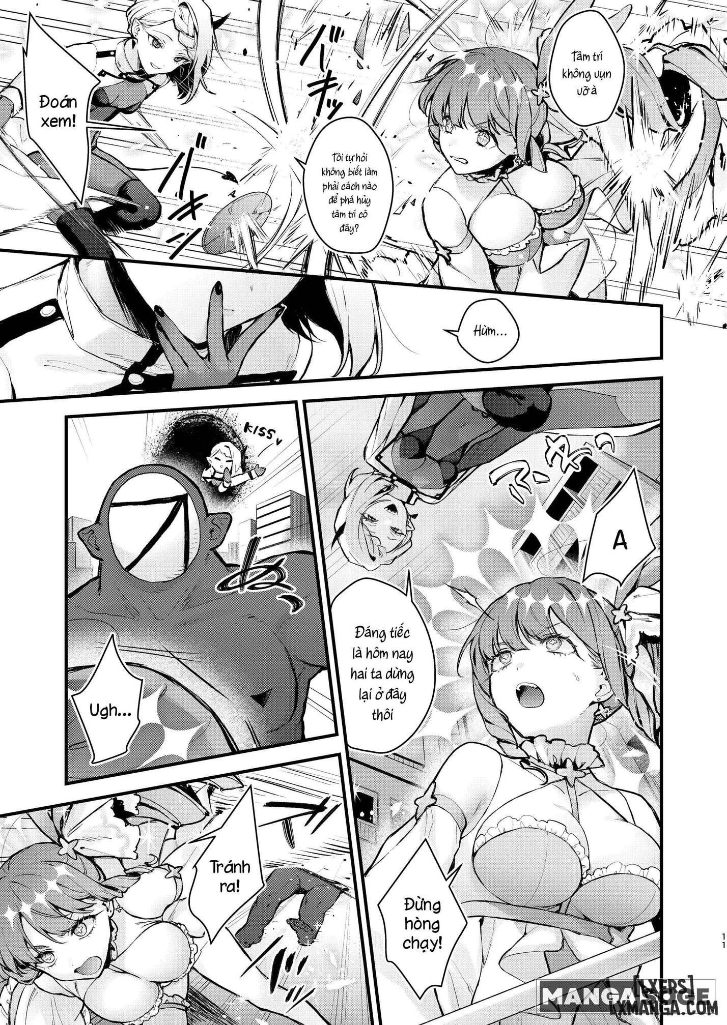 HentaiVN.net - Ảnh 11 - Magical girl's last day - Oneshot