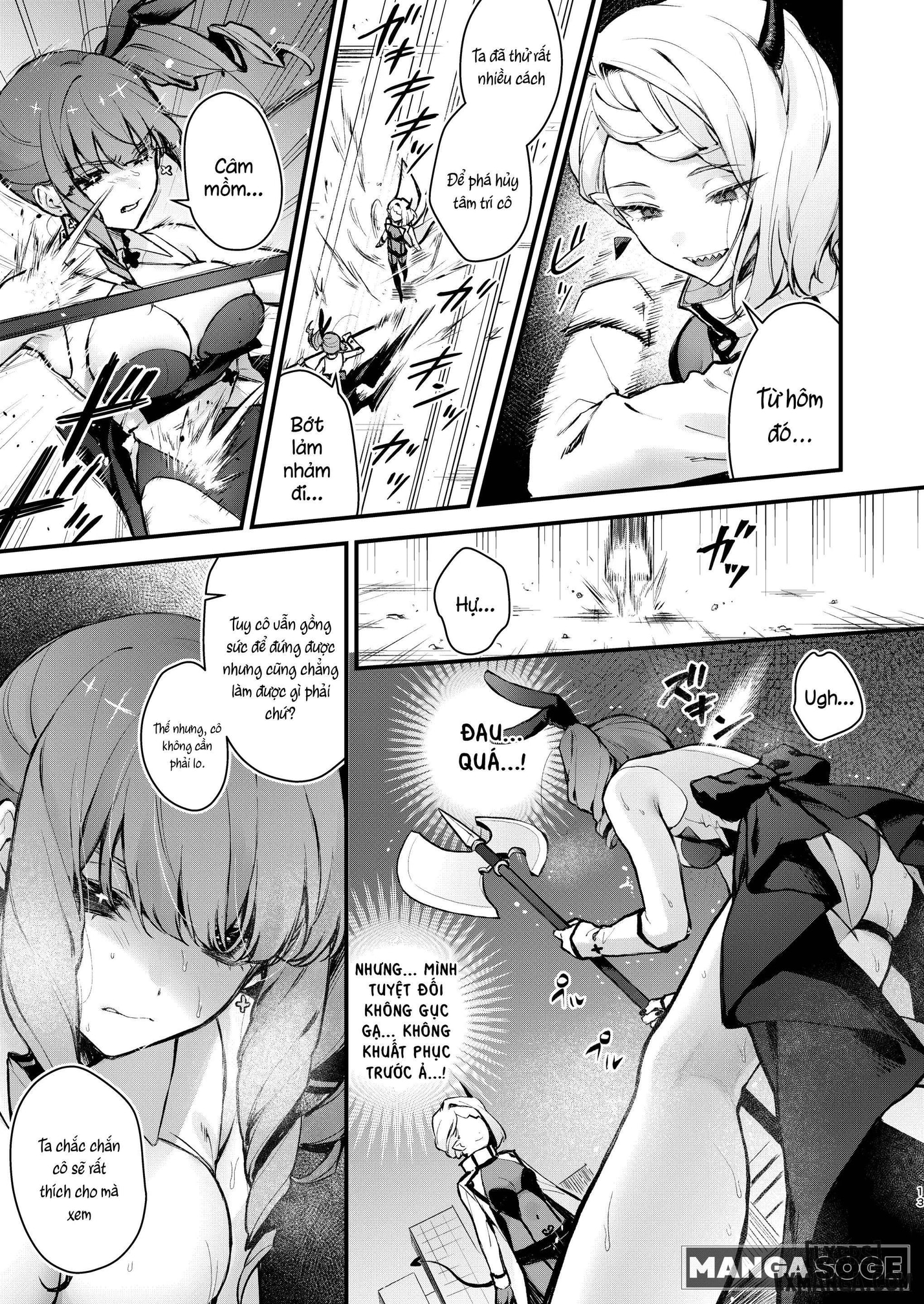 HentaiVN.net - Ảnh 13 - Magical girl's last day - Oneshot