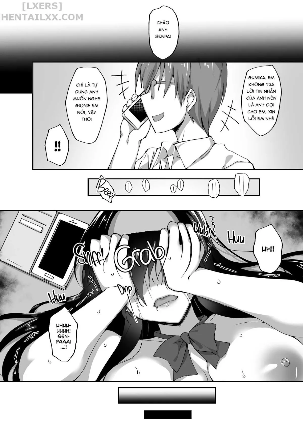 HentaiVN.net - Ảnh 37 - Netorare Kouhai Kanojo [Netorare Junior Girlfriend] - Chap 1 - Taken and Fucked Behind His Back