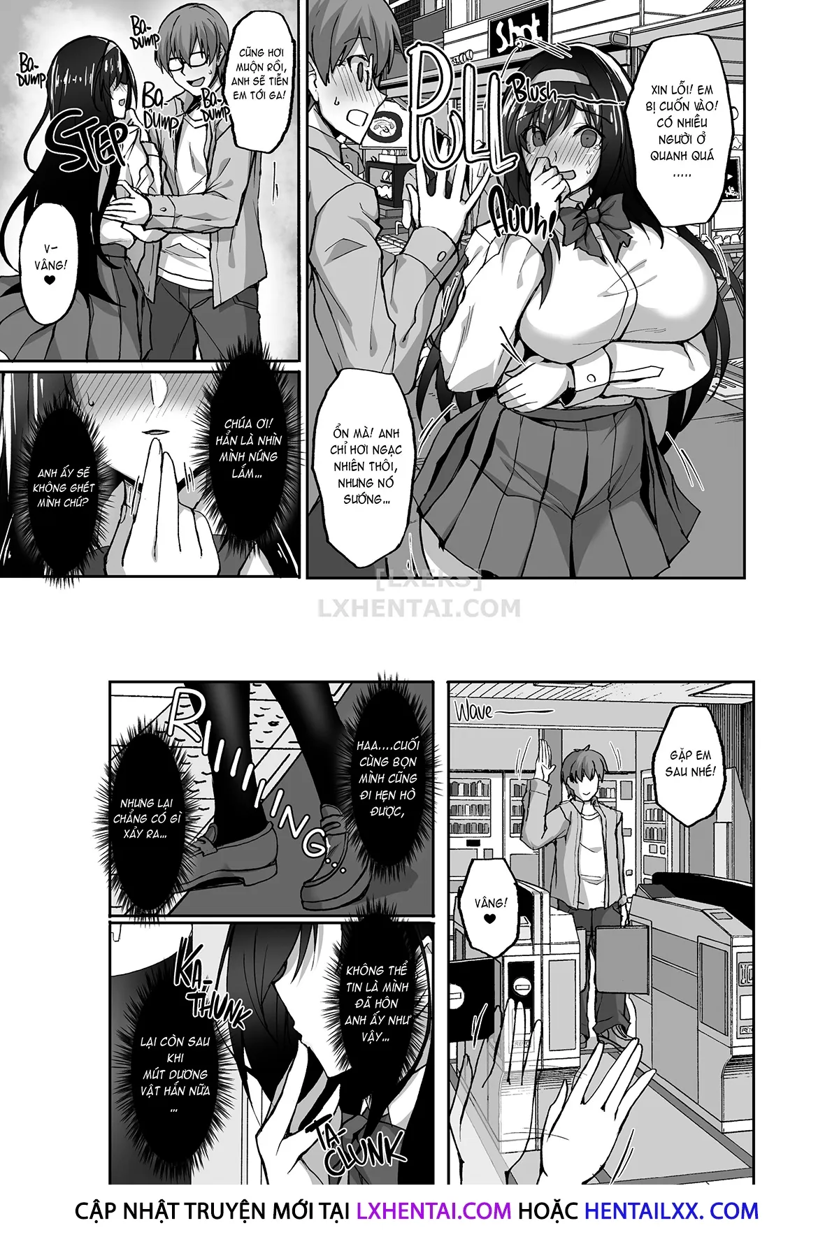 HentaiVN.net - Ảnh 11 - Netorare Kouhai Kanojo [Netorare Junior Girlfriend] - Chap 2 - A Body in Heat, Abandoned to Pleasure