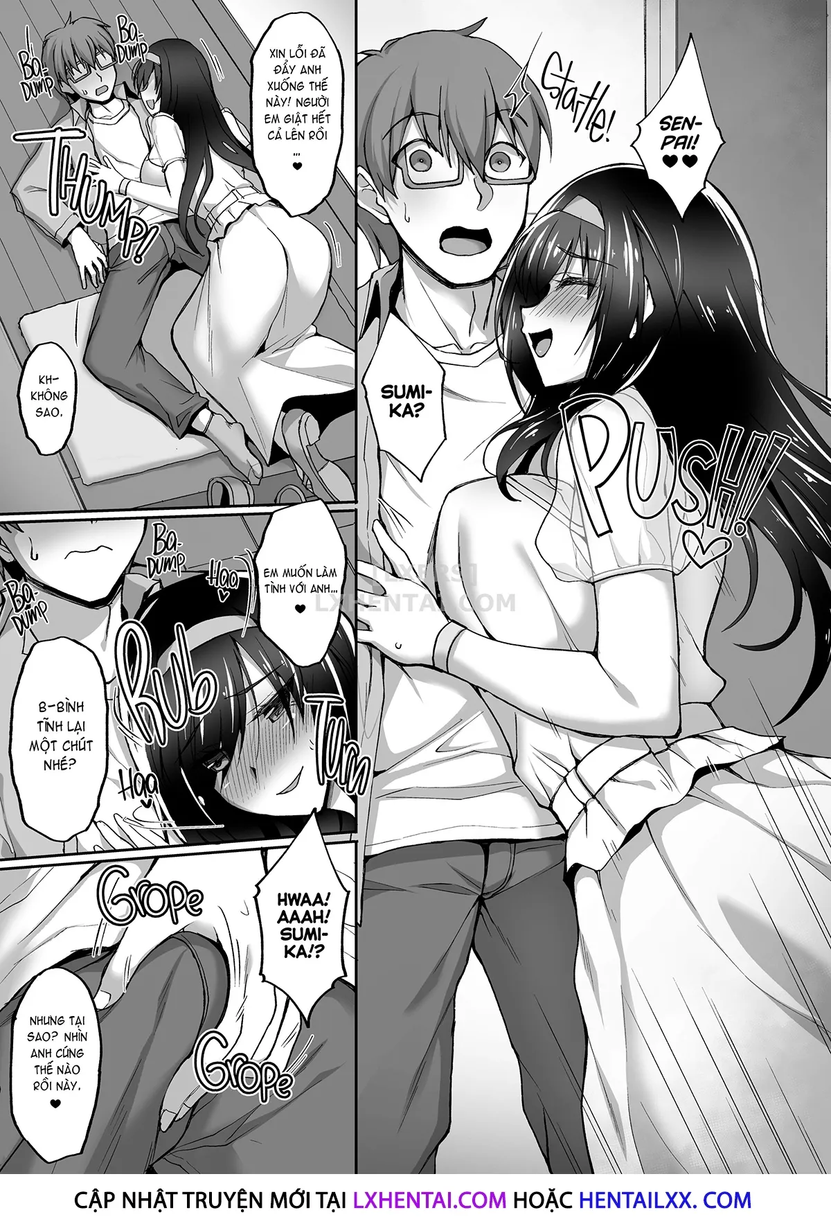 HentaiVN.net - Ảnh 29 - Netorare Kouhai Kanojo [Netorare Junior Girlfriend] - Chap 2 - A Body in Heat, Abandoned to Pleasure