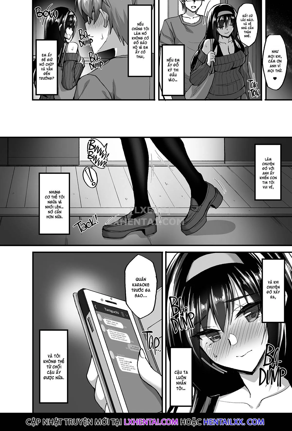 HentaiVN.net - Ảnh 7 - Netorare Kouhai Kanojo [Netorare Junior Girlfriend] - Chap 3 - A Body and Mind Craving Pleasure