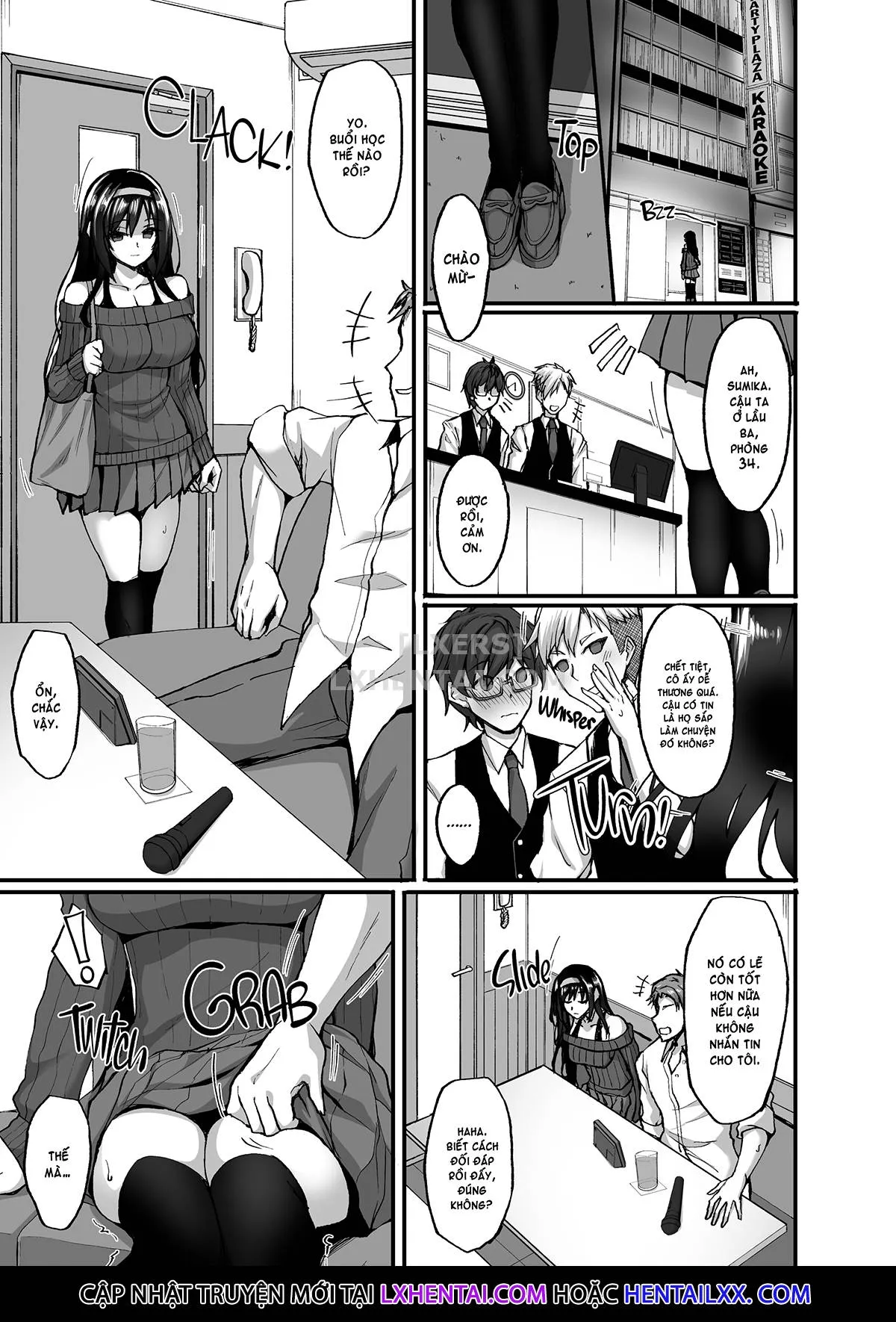 HentaiVN.net - Ảnh 8 - Netorare Kouhai Kanojo [Netorare Junior Girlfriend] - Chap 3 - A Body and Mind Craving Pleasure
