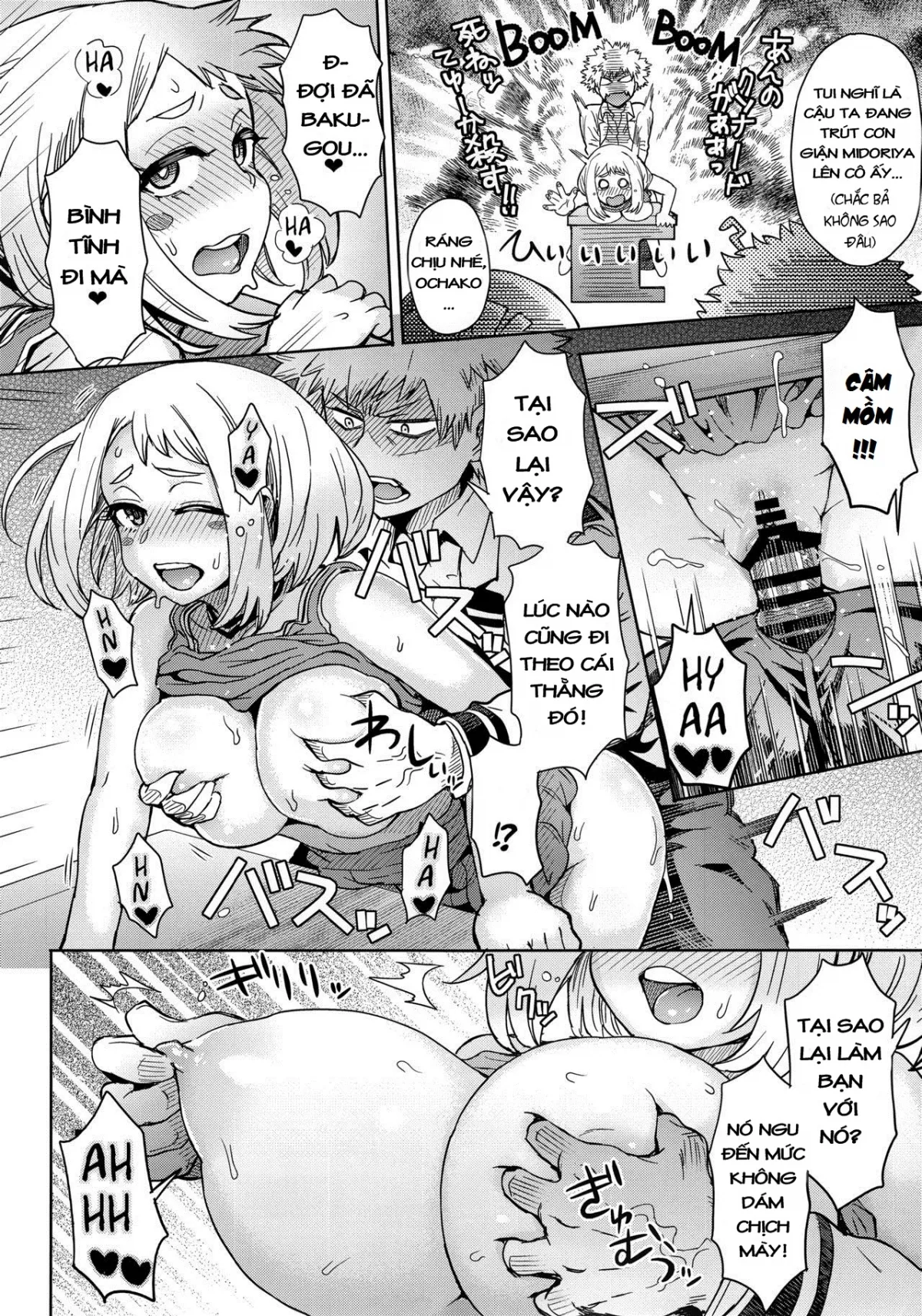 HentaiVN.net - Ảnh 21 - Phía sau một cô gái trong nghành đụ dạo... (Boku no Hero Academia) [Uraraka's BehindScenes Prostitution, Uraraka Ura Fuuzoku] - One + n x 3,141592653589 shot