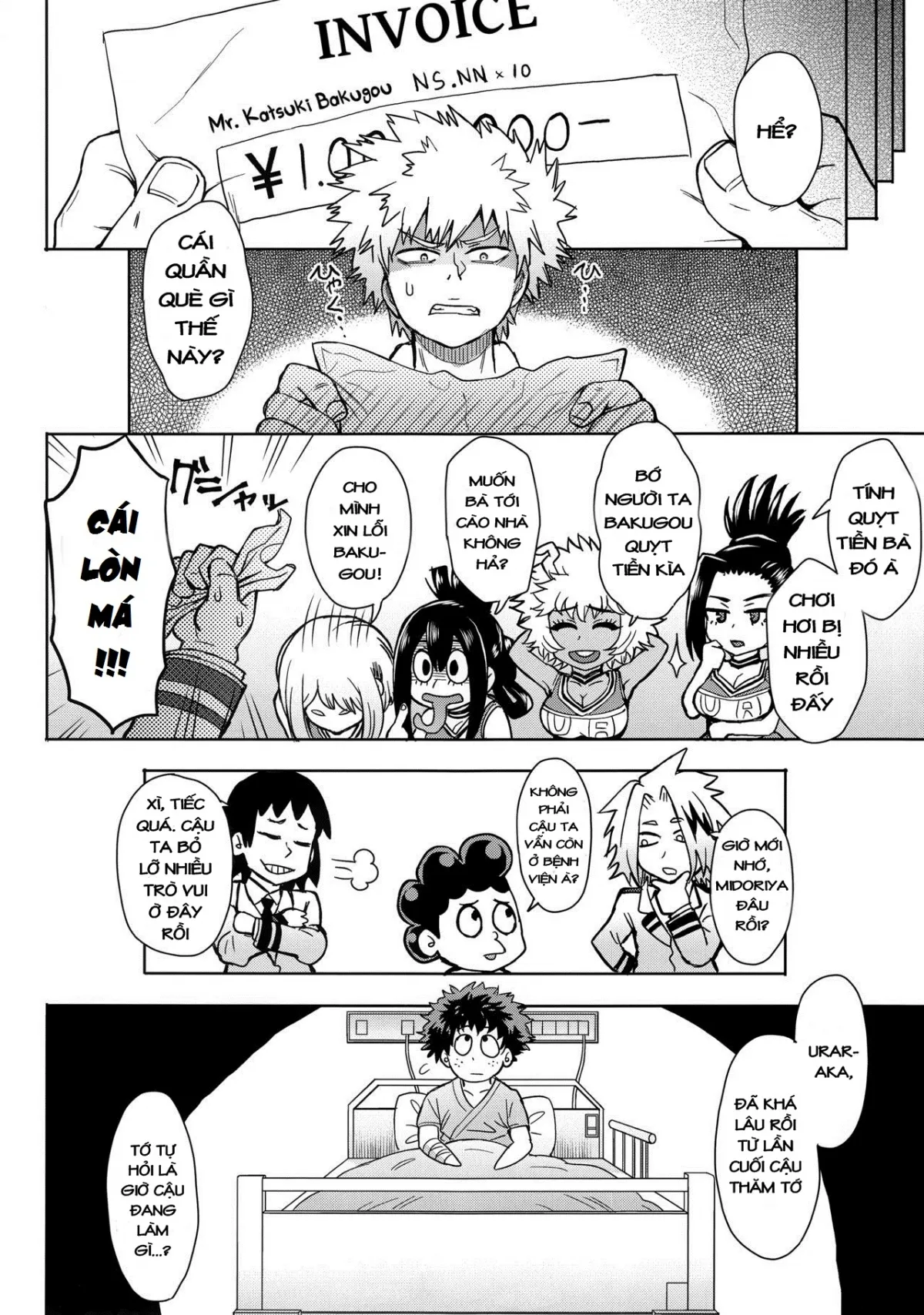 HentaiVN.net - Ảnh 27 - Phía sau một cô gái trong nghành đụ dạo... (Boku no Hero Academia) [Uraraka's BehindScenes Prostitution, Uraraka Ura Fuuzoku] - One + n x 3,141592653589 shot