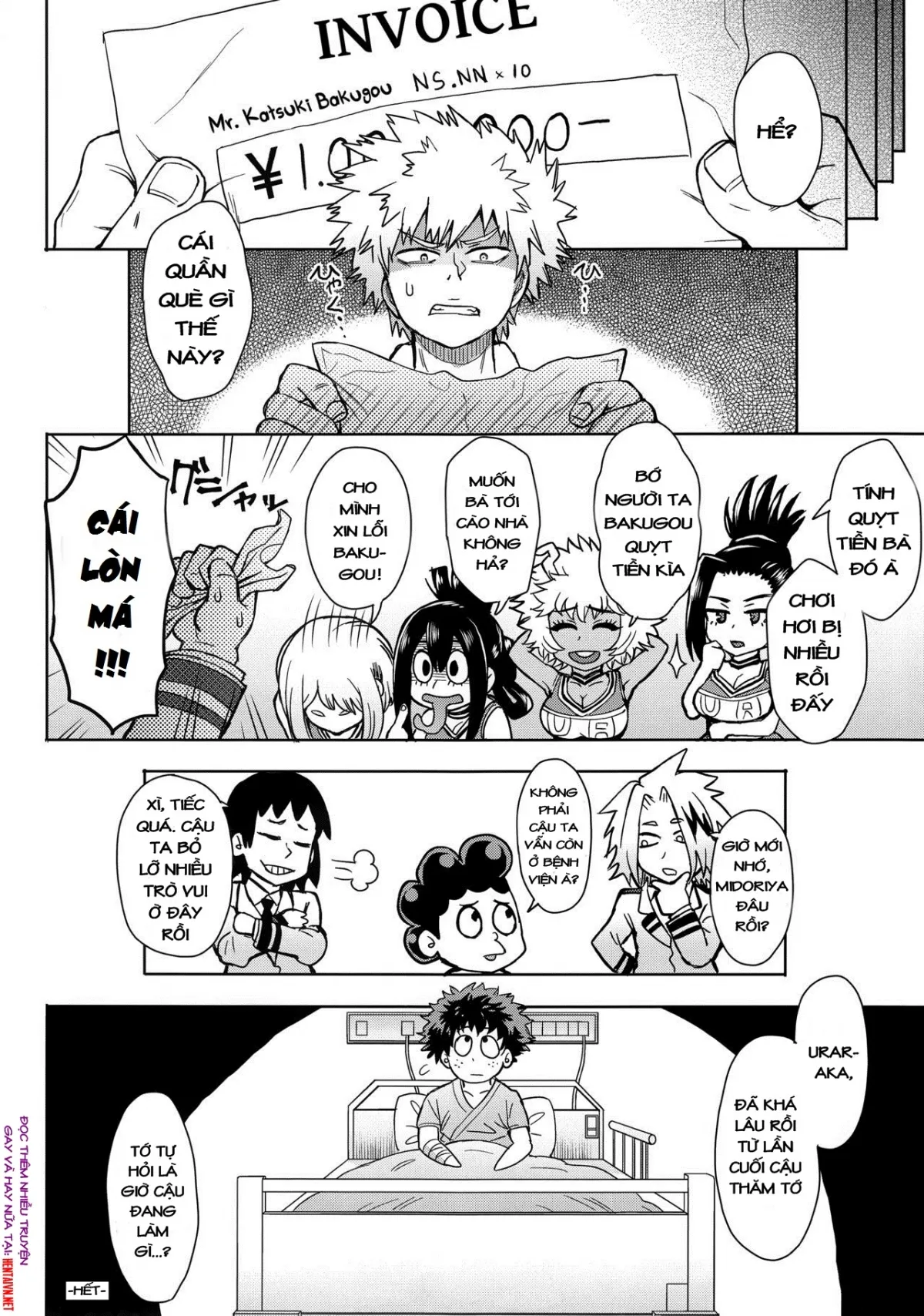 HentaiVN.net - Ảnh 29 - Phía sau một cô gái trong nghành đụ dạo... (Boku no Hero Academia) [Uraraka's BehindScenes Prostitution, Uraraka Ura Fuuzoku] - One + n x 3,141592653589 shot