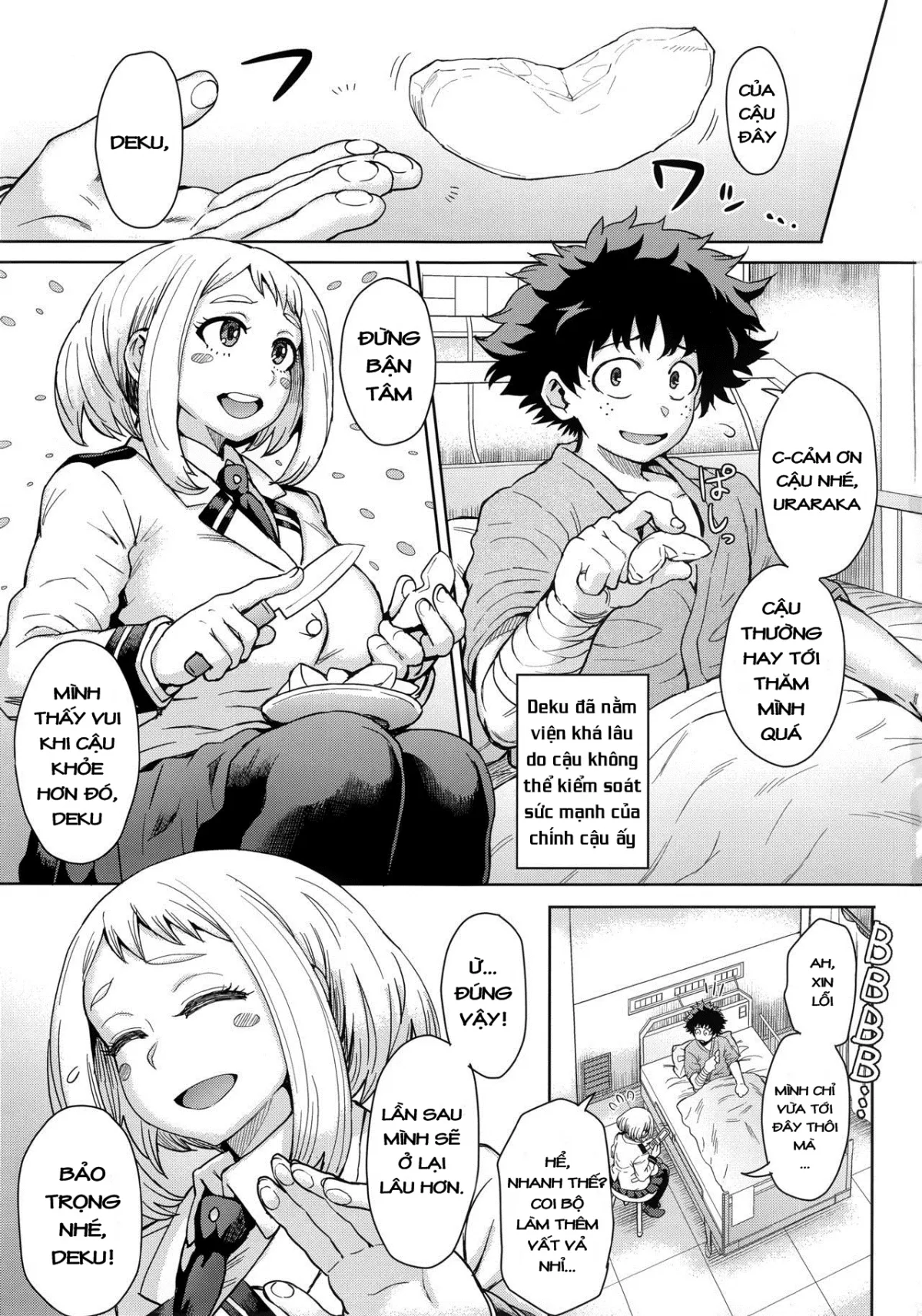 HentaiVN.net - Ảnh 4 - Phía sau một cô gái trong nghành đụ dạo... (Boku no Hero Academia) [Uraraka's BehindScenes Prostitution, Uraraka Ura Fuuzoku] - One + n x 3,141592653589 shot