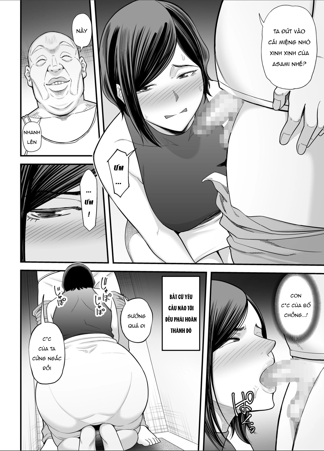 HentaiVN.net - Ảnh 35 - Otou-san no Onna ni Natta Hi - Oneshot