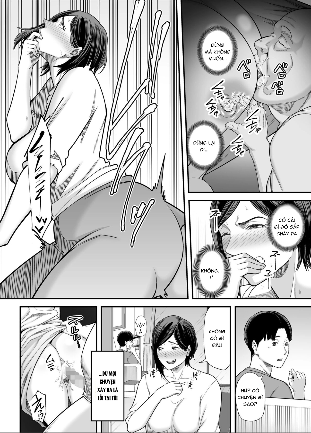 HentaiVN.net - Ảnh 41 - Otou-san no Onna ni Natta Hi - Oneshot