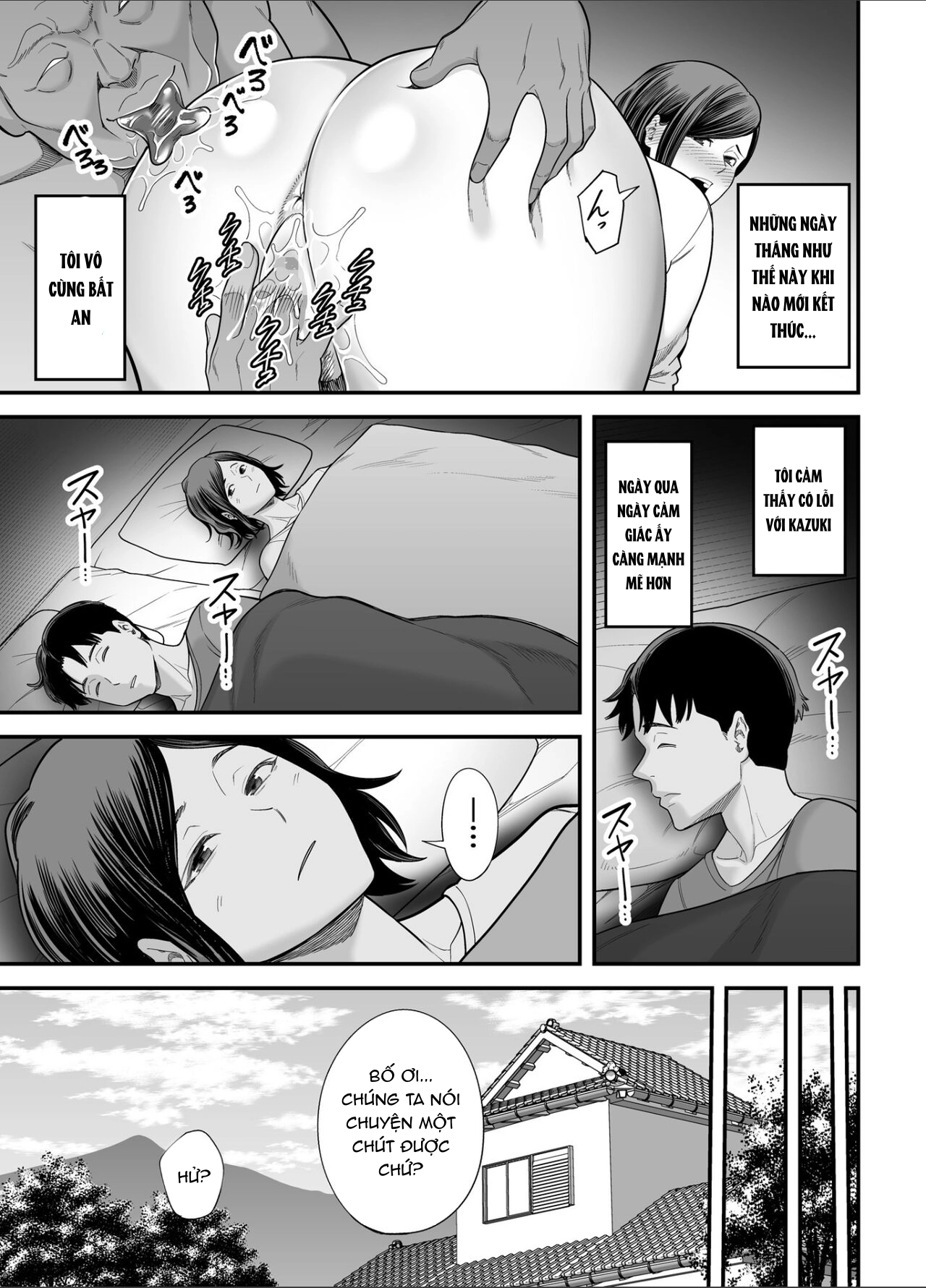 HentaiVN.net - Ảnh 46 - Otou-san no Onna ni Natta Hi - Oneshot