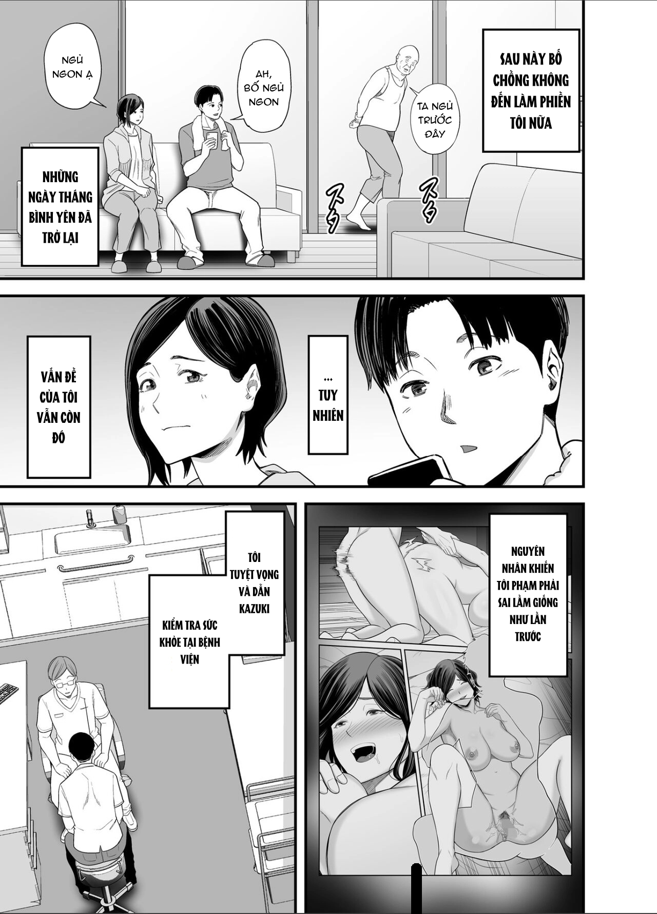 HentaiVN.net - Ảnh 48 - Otou-san no Onna ni Natta Hi - Oneshot