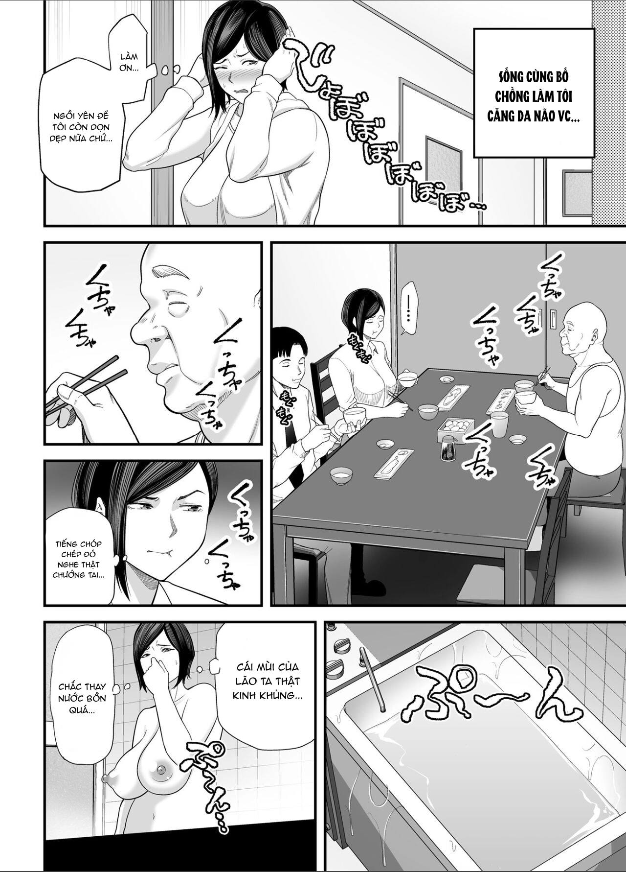 HentaiVN.net - Ảnh 6 - Otou-san no Onna ni Natta Hi - Oneshot