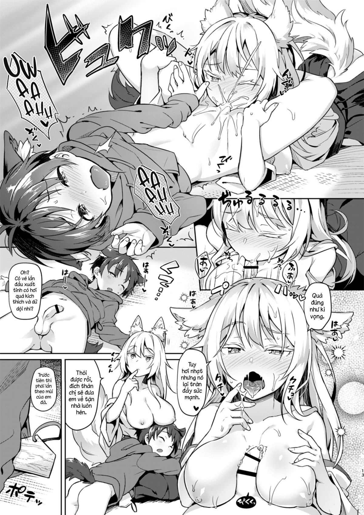 HentaiVN.net - Ảnh 12 - Kitsune ni Muko-iri Shite Kudasai! - Oneshot