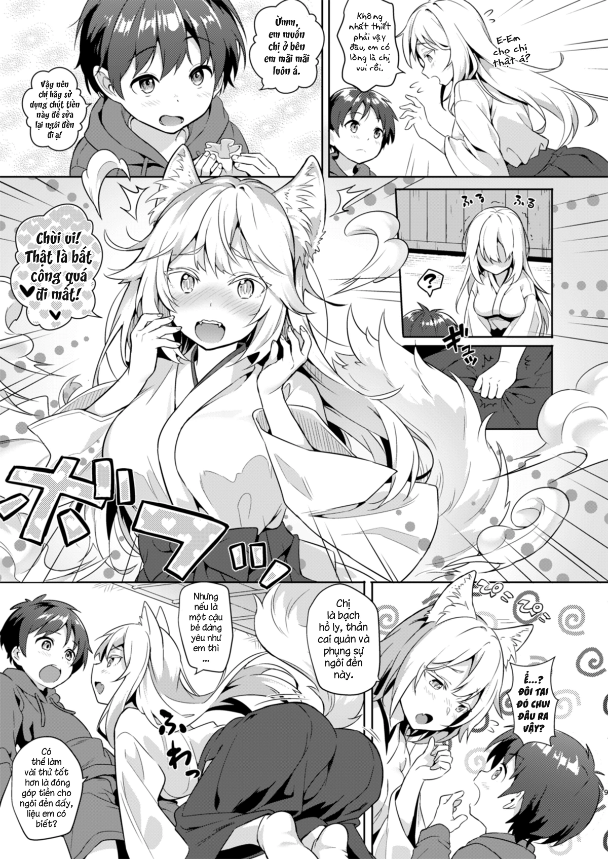 HentaiVN.net - Ảnh 8 - Kitsune ni Muko-iri Shite Kudasai! - Oneshot
