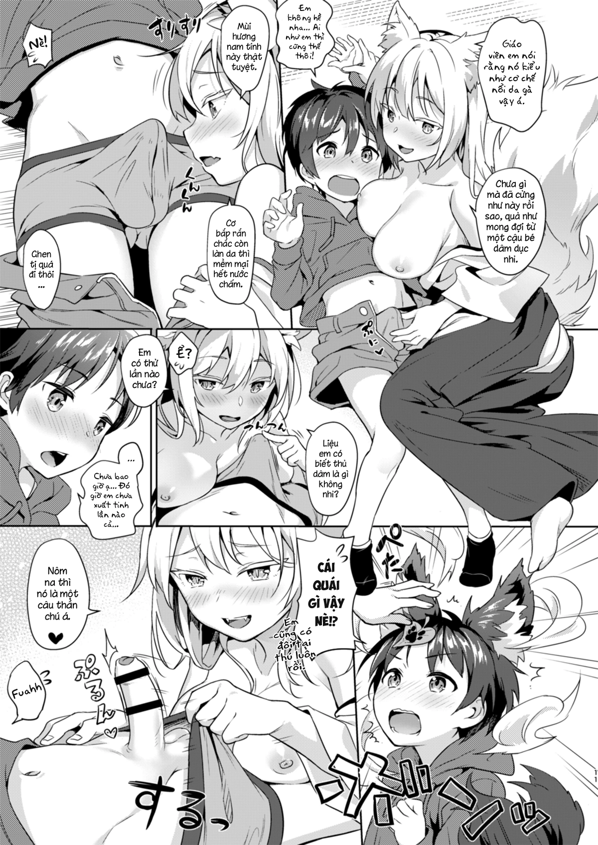 HentaiVN.net - Ảnh 10 - Kitsune ni Muko-iri Shite Kudasai! - Oneshot