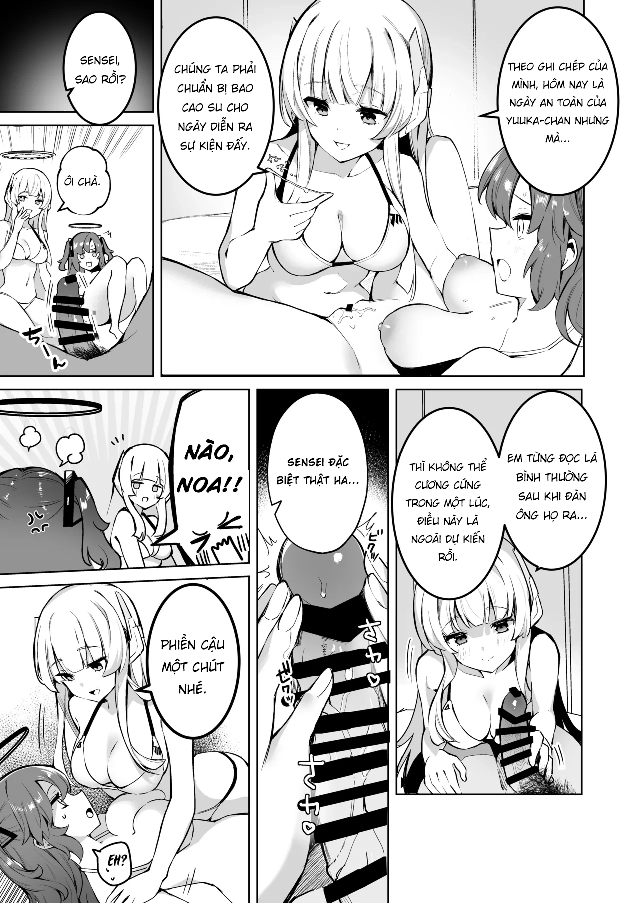 HentaiVN.net - Ảnh 17 - Dokidoki Bikini Seminar - Suýt nữa gặp ông bà vì 2 em