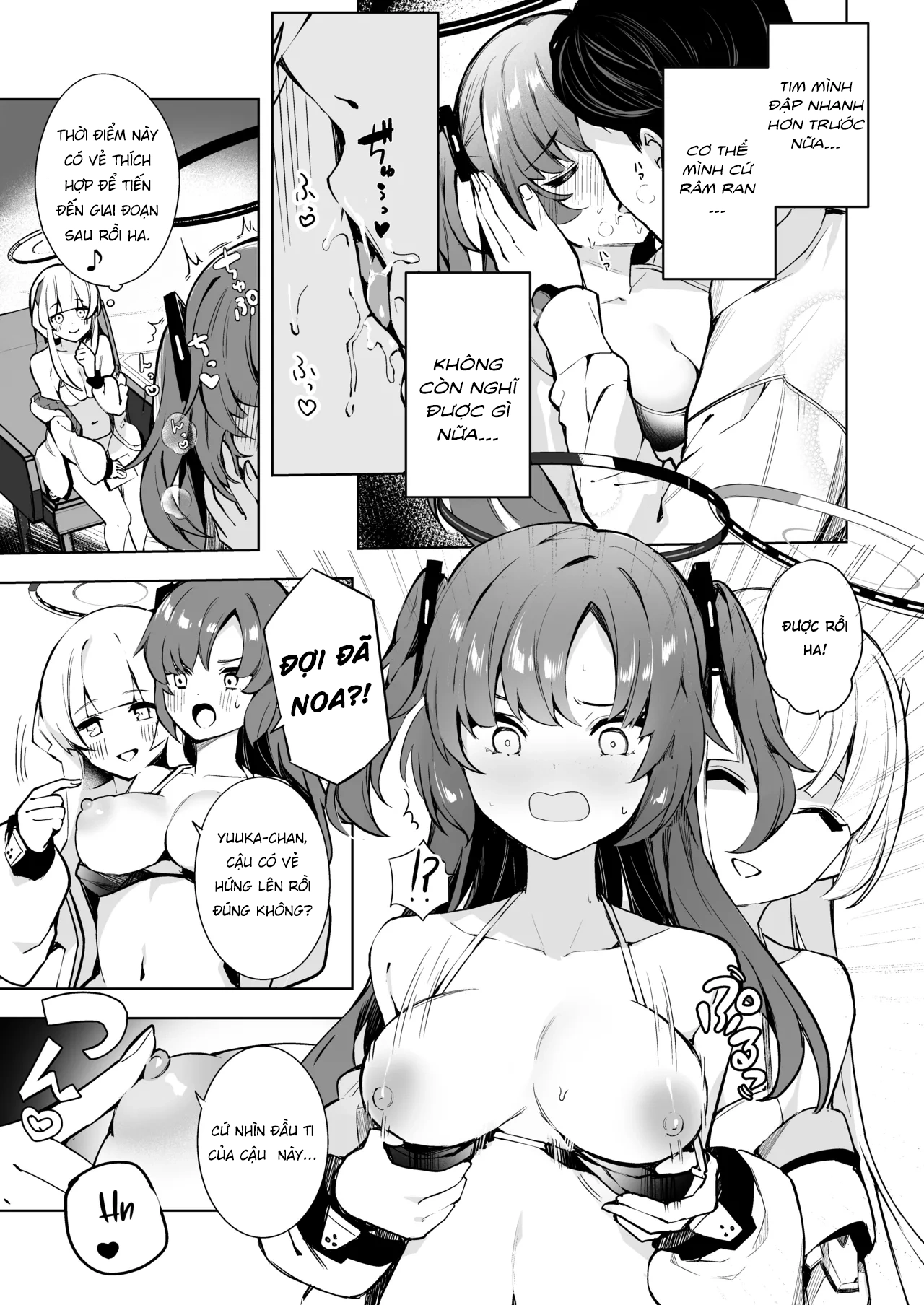 HentaiVN.net - Ảnh 7 - Dokidoki Bikini Seminar - Suýt nữa gặp ông bà vì 2 em