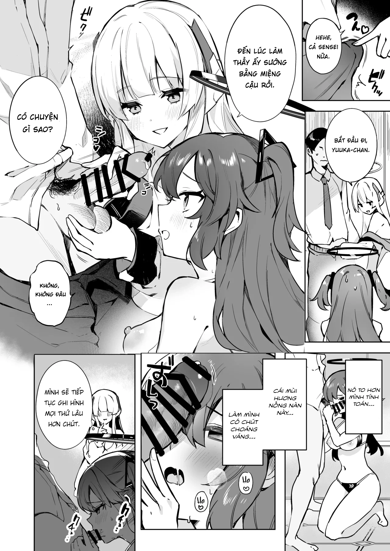 HentaiVN.net - Ảnh 8 - Dokidoki Bikini Seminar - Suýt nữa gặp ông bà vì 2 em