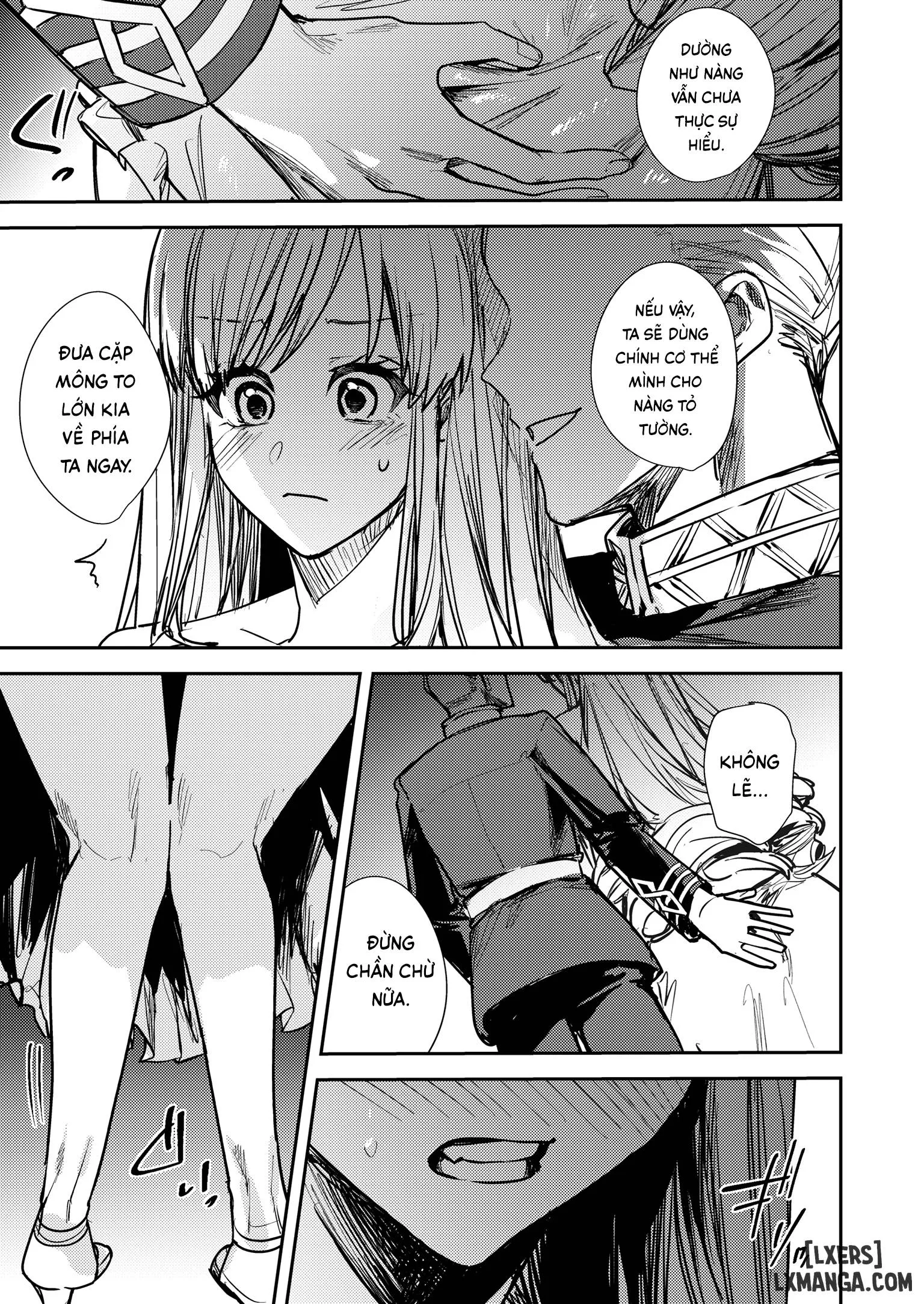 HentaiVN.net - Ảnh 16 - Ngôi vị bị đánh cắp ~Từ vua thành hoàng hậu~ - Oneshot