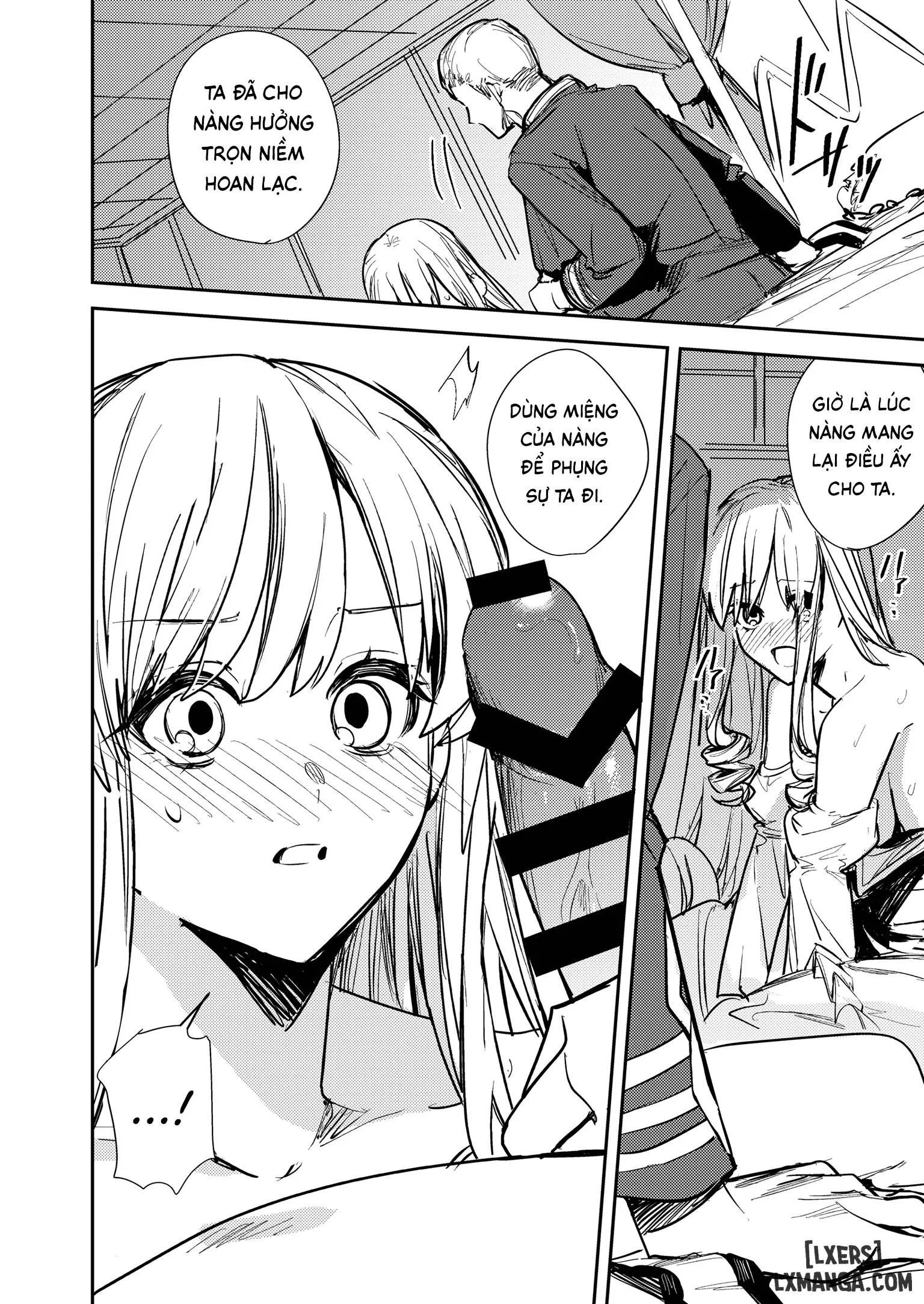HentaiVN.net - Ảnh 21 - Ngôi vị bị đánh cắp ~Từ vua thành hoàng hậu~ - Oneshot