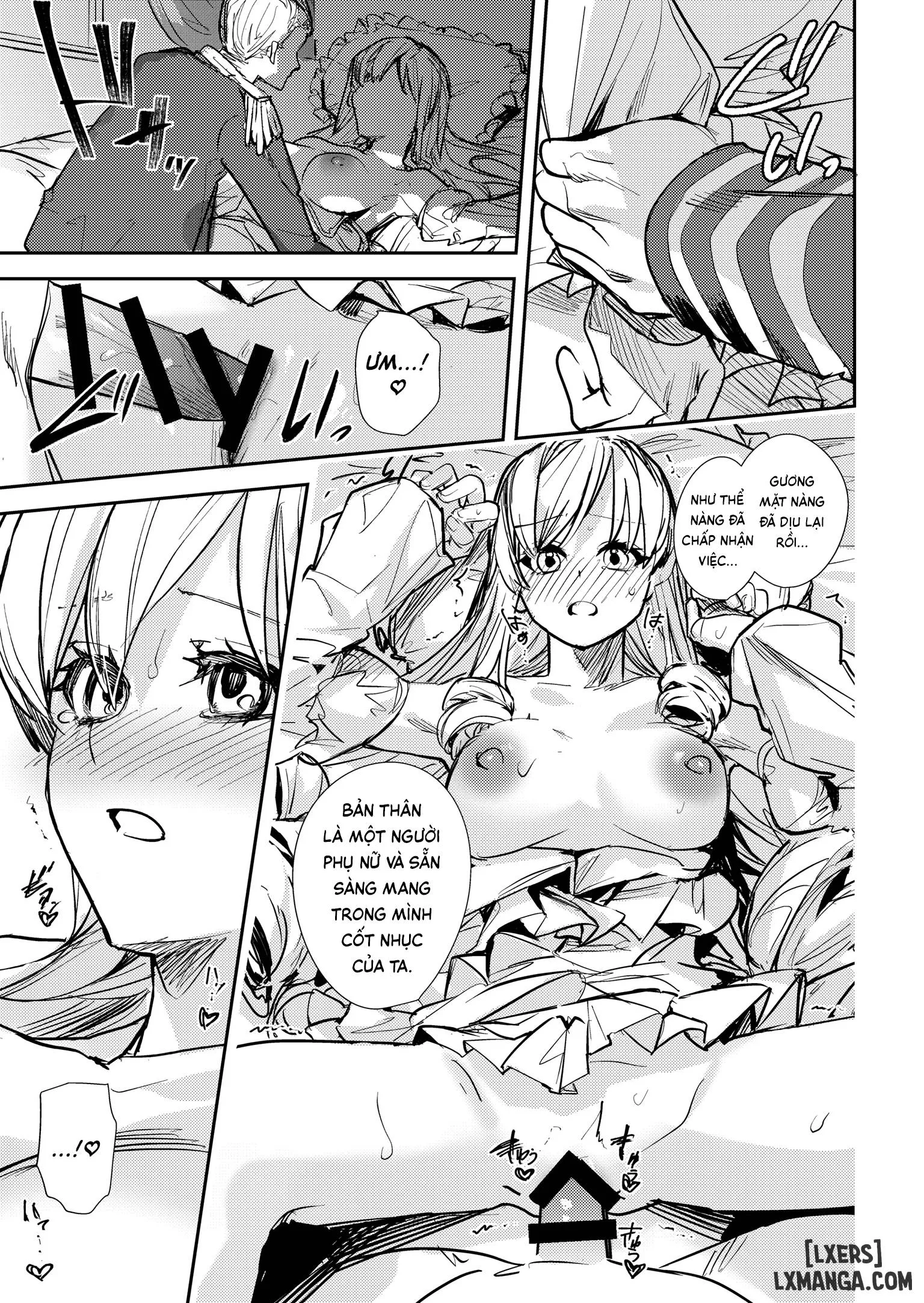 HentaiVN.net - Ảnh 30 - Ngôi vị bị đánh cắp ~Từ vua thành hoàng hậu~ - Oneshot