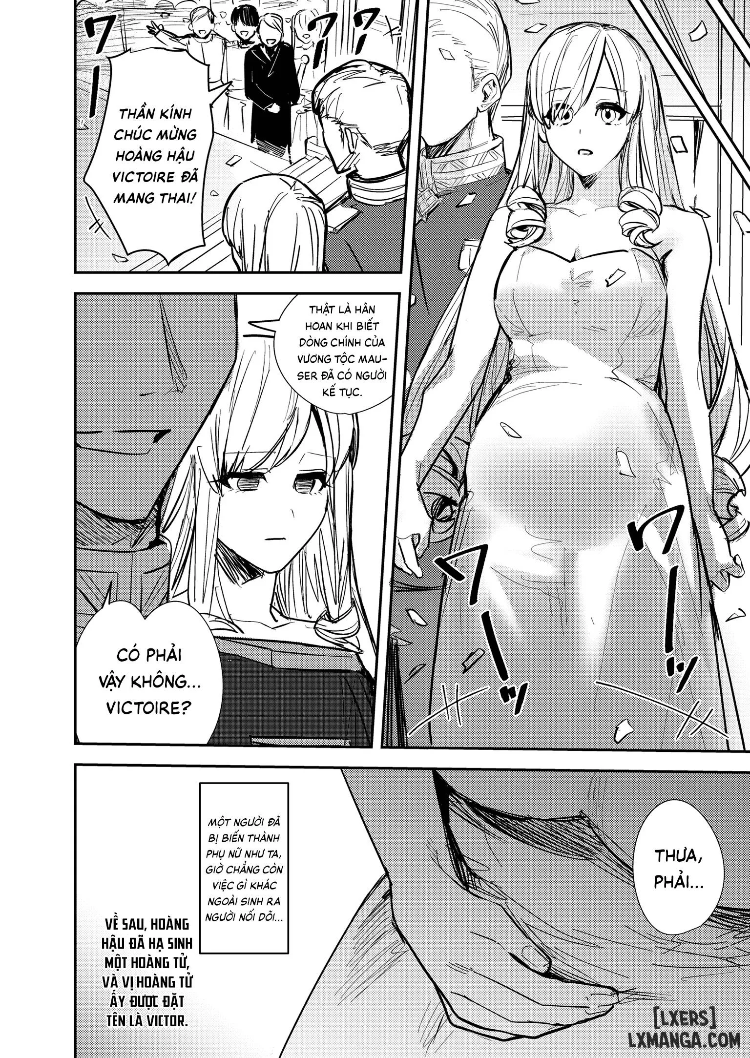 HentaiVN.net - Ảnh 33 - Ngôi vị bị đánh cắp ~Từ vua thành hoàng hậu~ - Oneshot