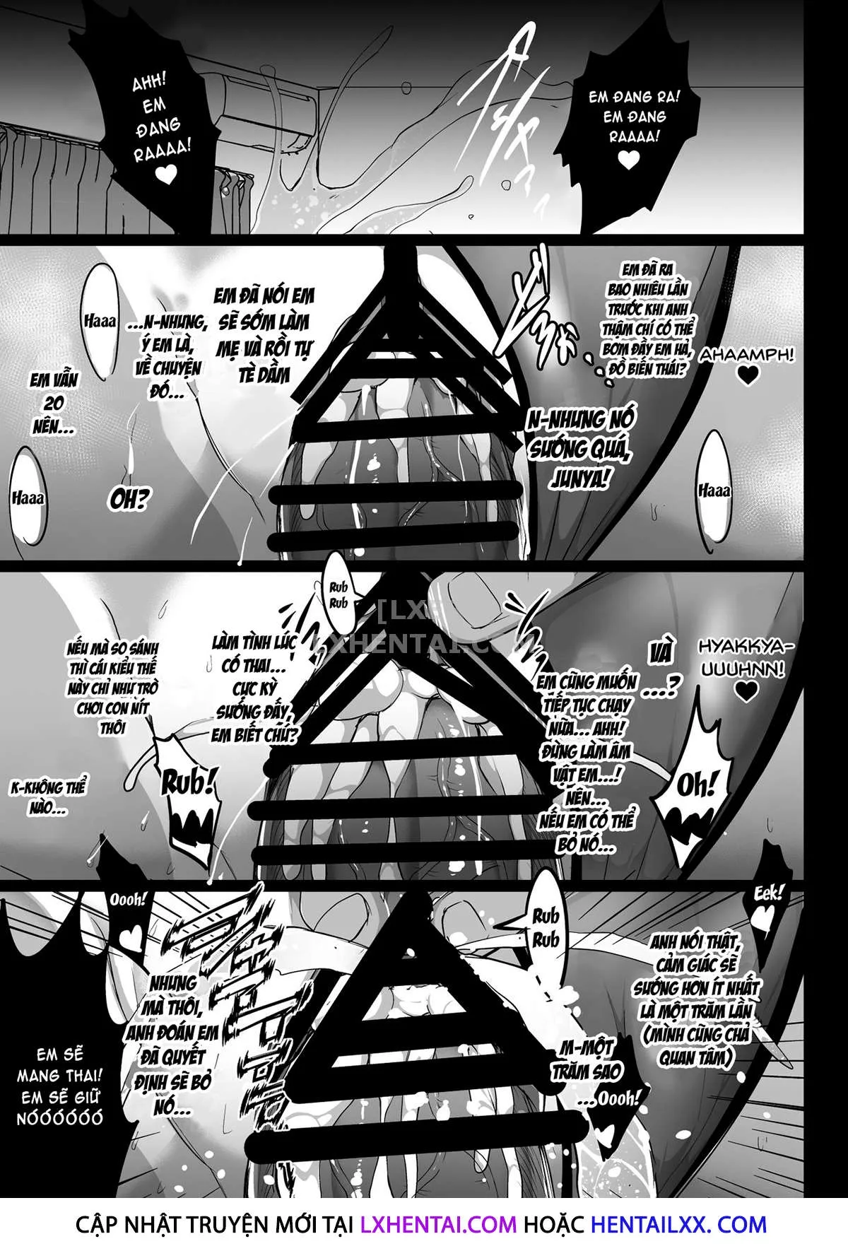 HentaiVN.net - Ảnh 16 - Choukyou Juseizumi Oyako Netorare Kiroku [Finished Impregnation Training - Mother And Daughter NTR Records] - Oneshot