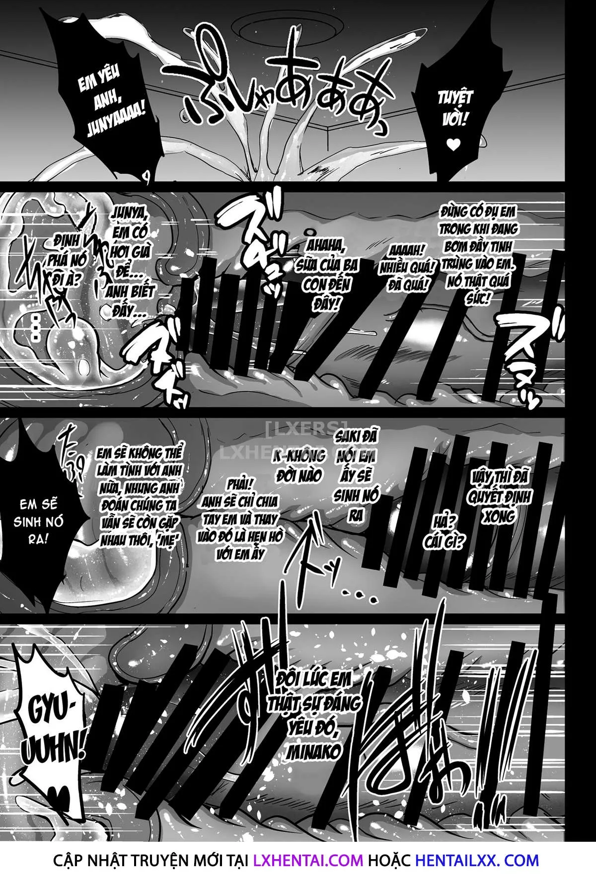 HentaiVN.net - Ảnh 33 - Choukyou Juseizumi Oyako Netorare Kiroku [Finished Impregnation Training - Mother And Daughter NTR Records] - Oneshot