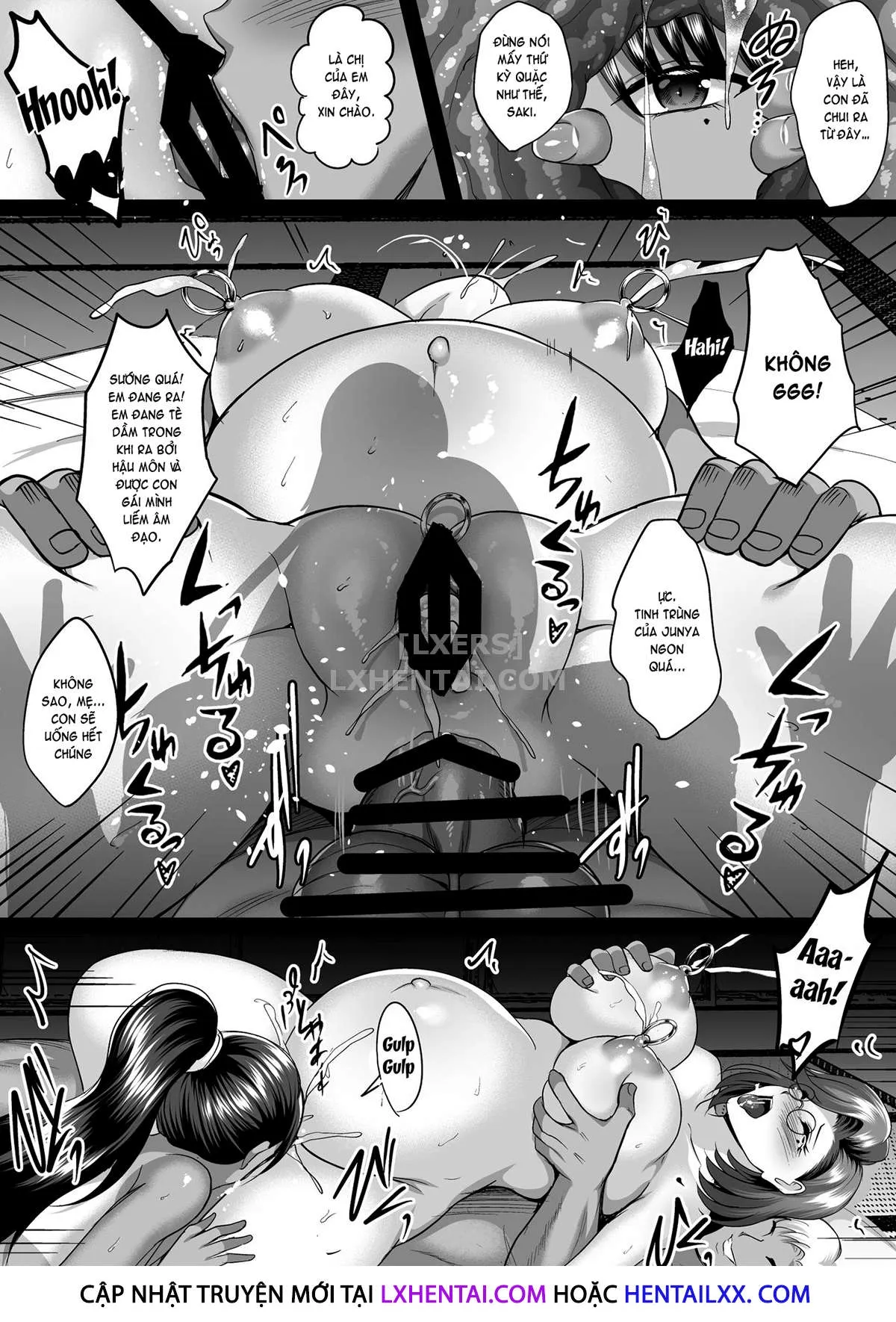 HentaiVN.net - Ảnh 71 - Choukyou Juseizumi Oyako Netorare Kiroku [Finished Impregnation Training - Mother And Daughter NTR Records] - Oneshot