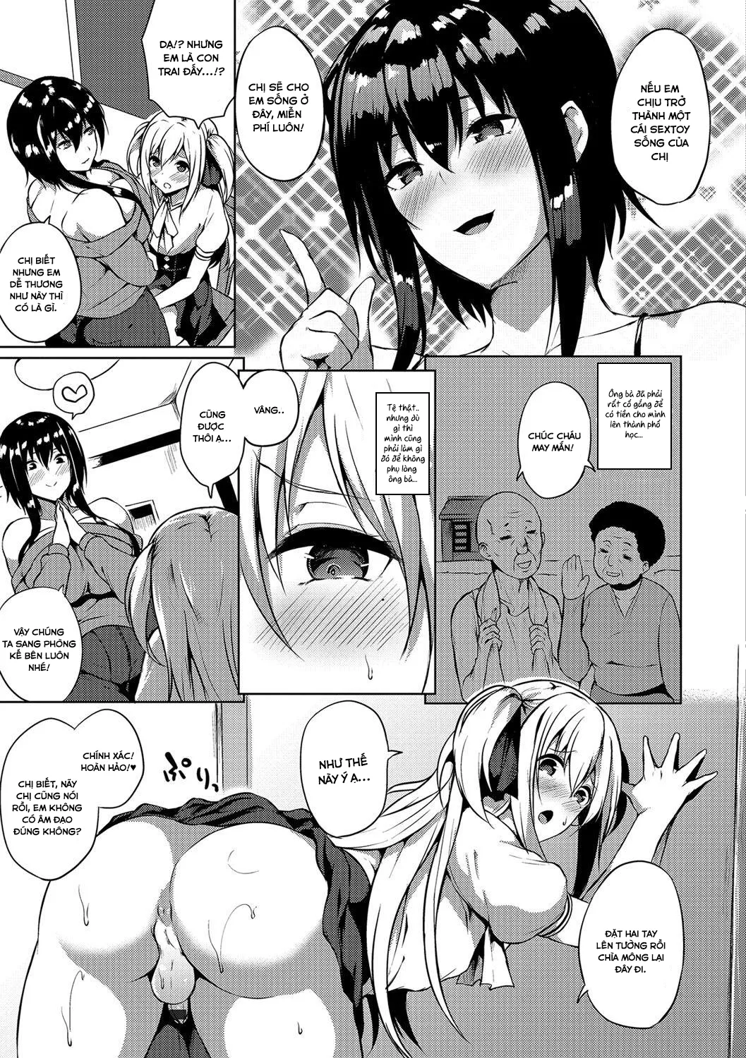 HentaiVN.net - Ảnh 8 - Futanari Shou no Otokonoko - Chap 1