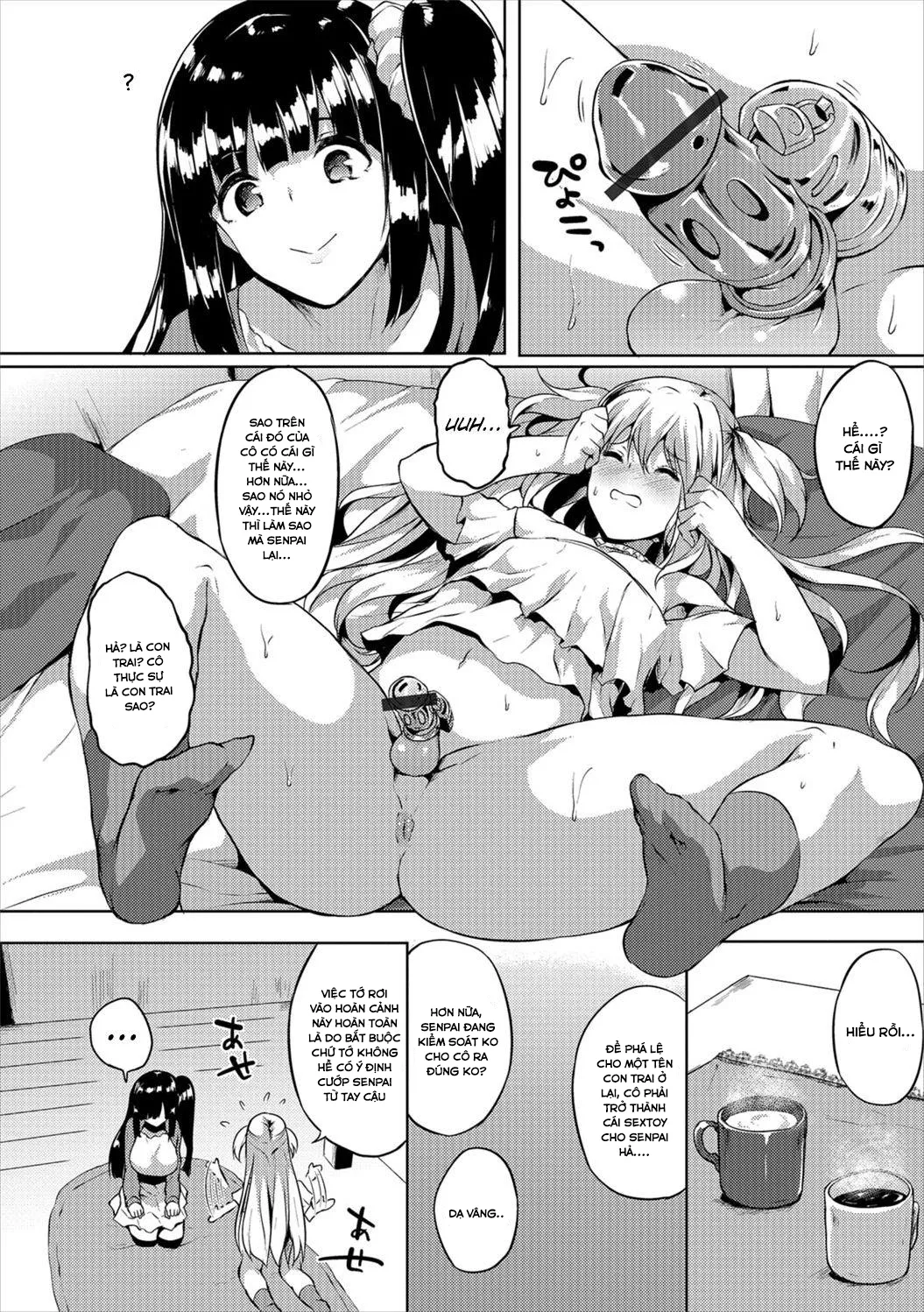 HentaiVN.net - Ảnh 5 - Futanari Shou no Otokonoko - Chap 2