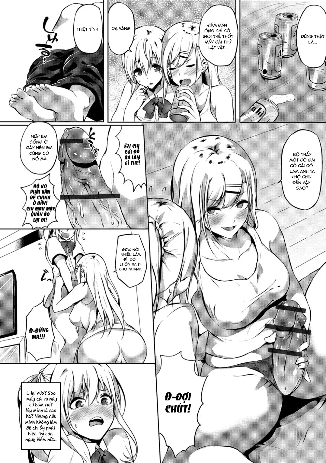 HentaiVN.net - Ảnh 5 - Futanari Shou no Otokonoko - Chap 3