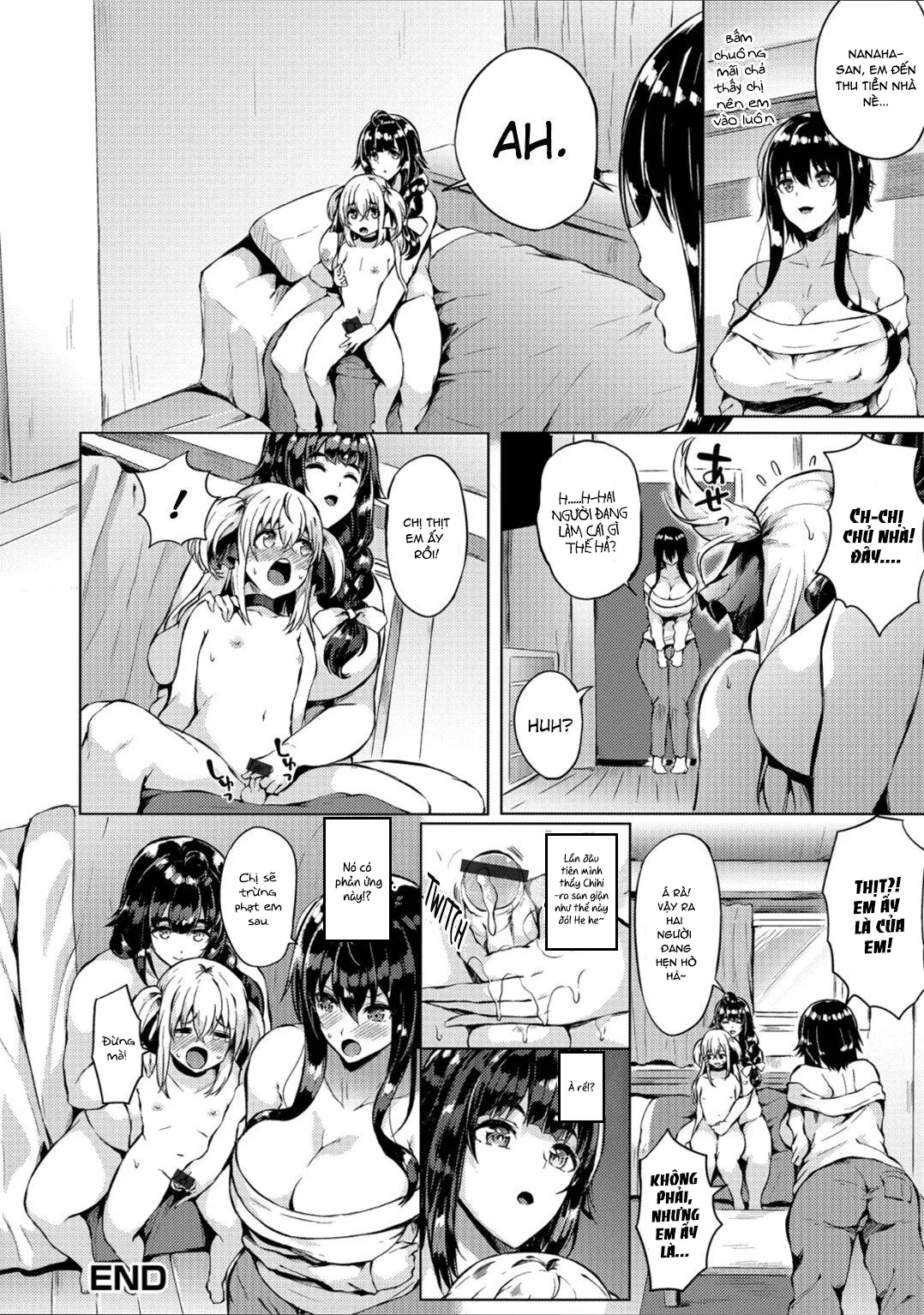 HentaiVN.net - Ảnh 17 - Futanari Shou no Otokonoko - Chap 4