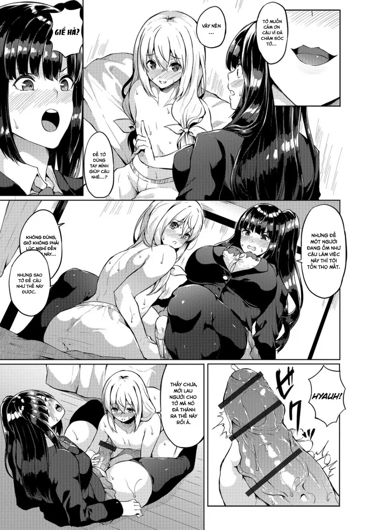 HentaiVN.net - Ảnh 5 - Futanari Shou no Otokonoko - Chap 5