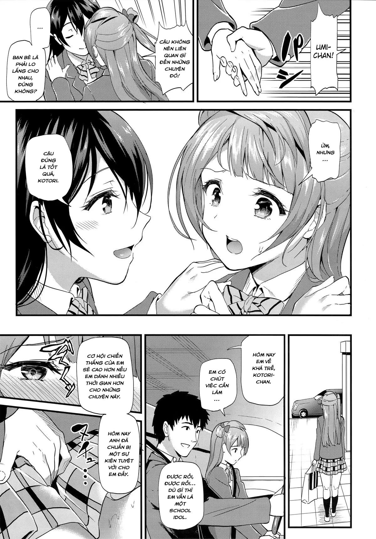 HentaiVN.net - Ảnh 6 - Kotori's Medicine (Love Live!) [Kotori no Kusuri] - Chap 3: Kotoris Service