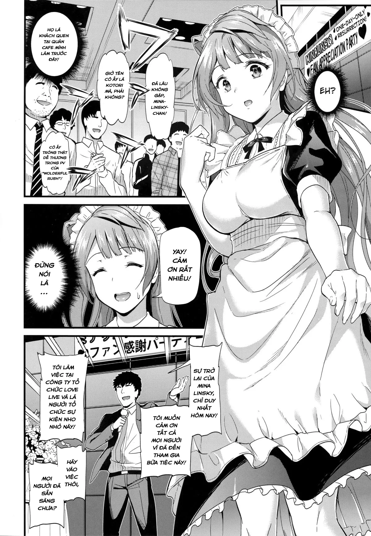 HentaiVN.net - Ảnh 7 - Kotori's Medicine (Love Live!) [Kotori no Kusuri] - Chap 3: Kotoris Service