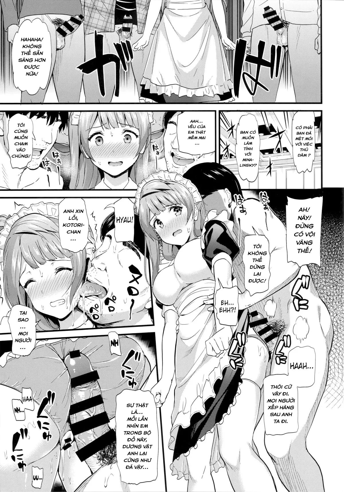HentaiVN.net - Ảnh 8 - Kotori's Medicine (Love Live!) [Kotori no Kusuri] - Chap 3: Kotoris Service