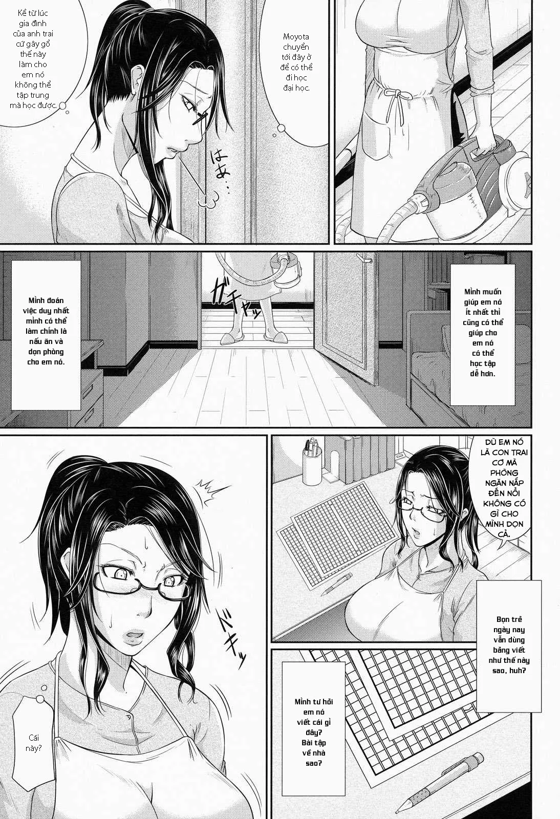 HentaiVN.net - Ảnh 8 - Wagamama na Tarechichi - Chap 1