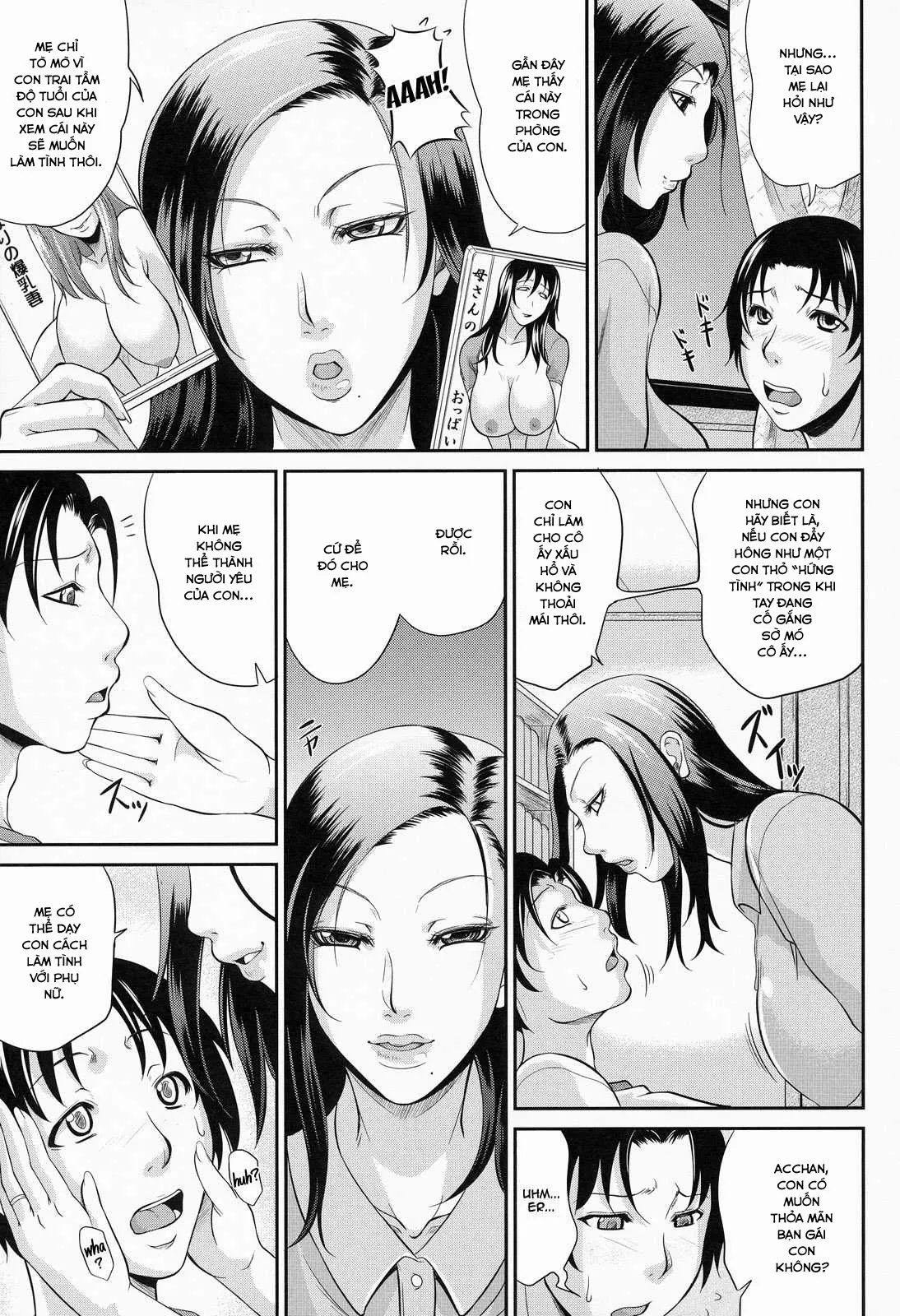 HentaiVN.net - Ảnh 9 - Wagamama na Tarechichi - Chap 3