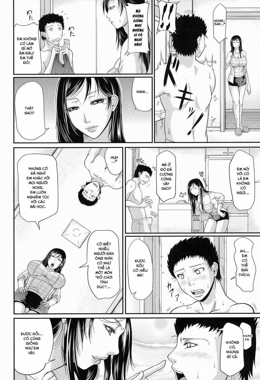 HentaiVN.net - Ảnh 8 - Wagamama na Tarechichi - Chap 4