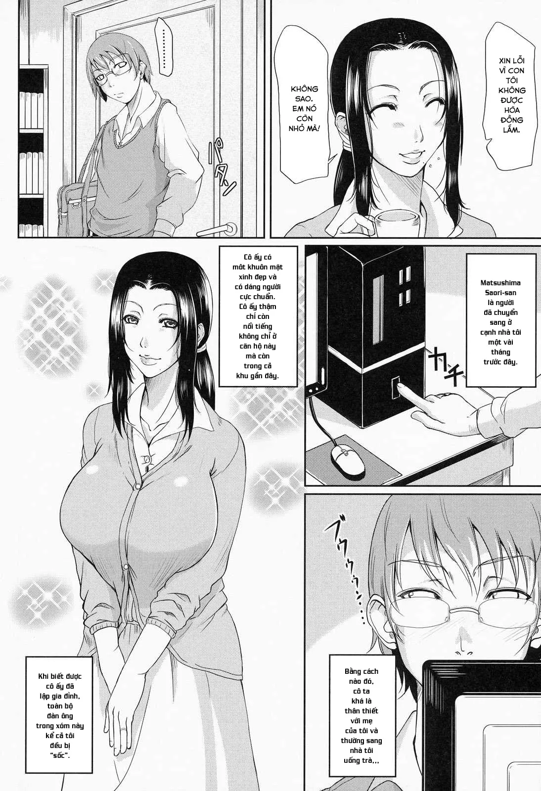 HentaiVN.net - Ảnh 4 - Wagamama na Tarechichi - Chap 7