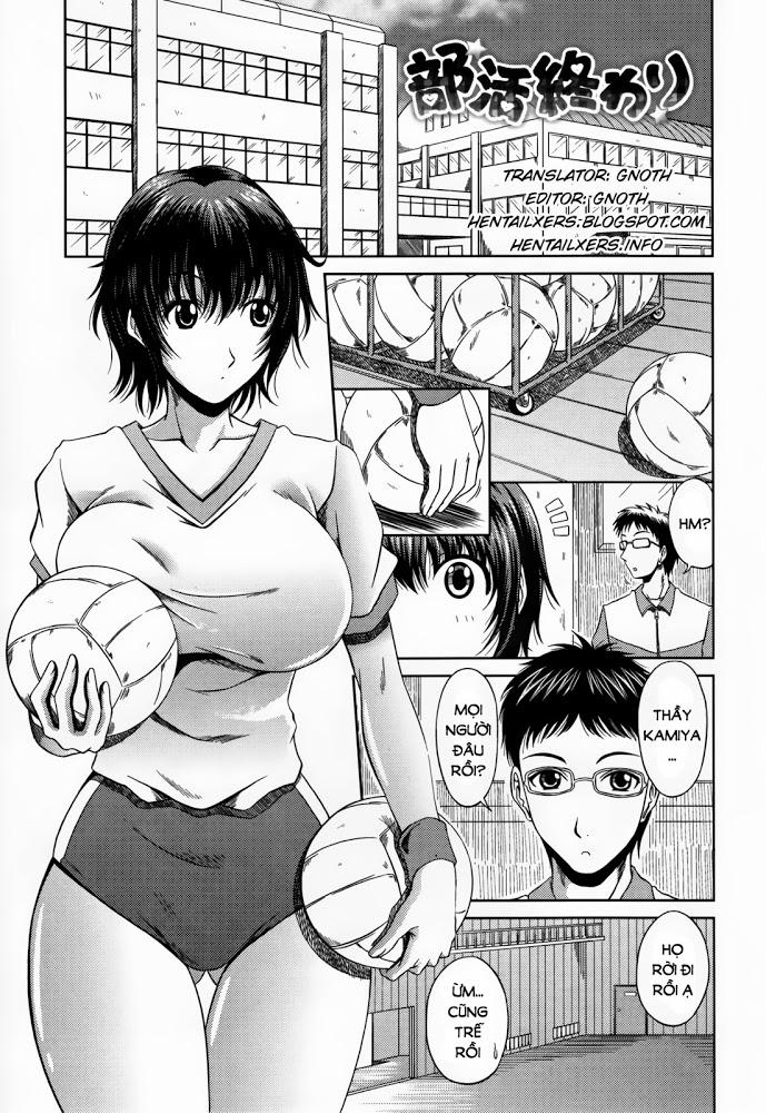 HentaiVN.net - Ảnh 9 - Lúc kết thúc hoạt động câu lạc bộ [Lover's Time; Love Kachuu] - Chap 1