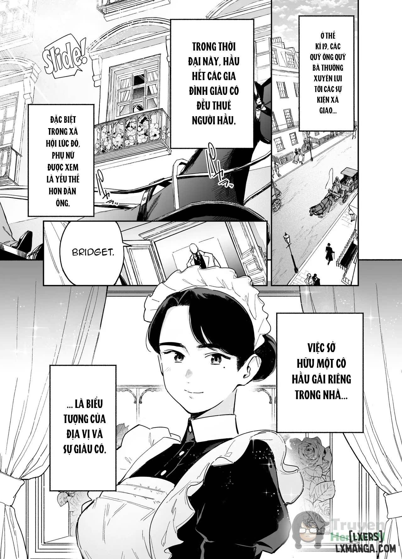 HentaiVN.net - Ảnh 3 - Wagaya no Housemaid Bridget Sei no Gohoushi ~Danro Souji kara Kozukuri made~ - Oneshot