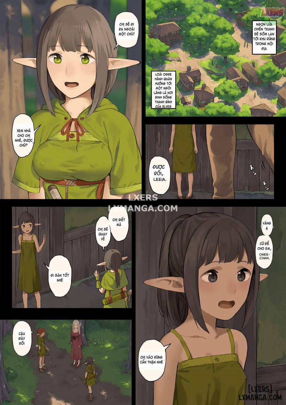 HentaiVN.net - Ảnh 4 - Elf No Sato To Ogre Gun - Oneshot