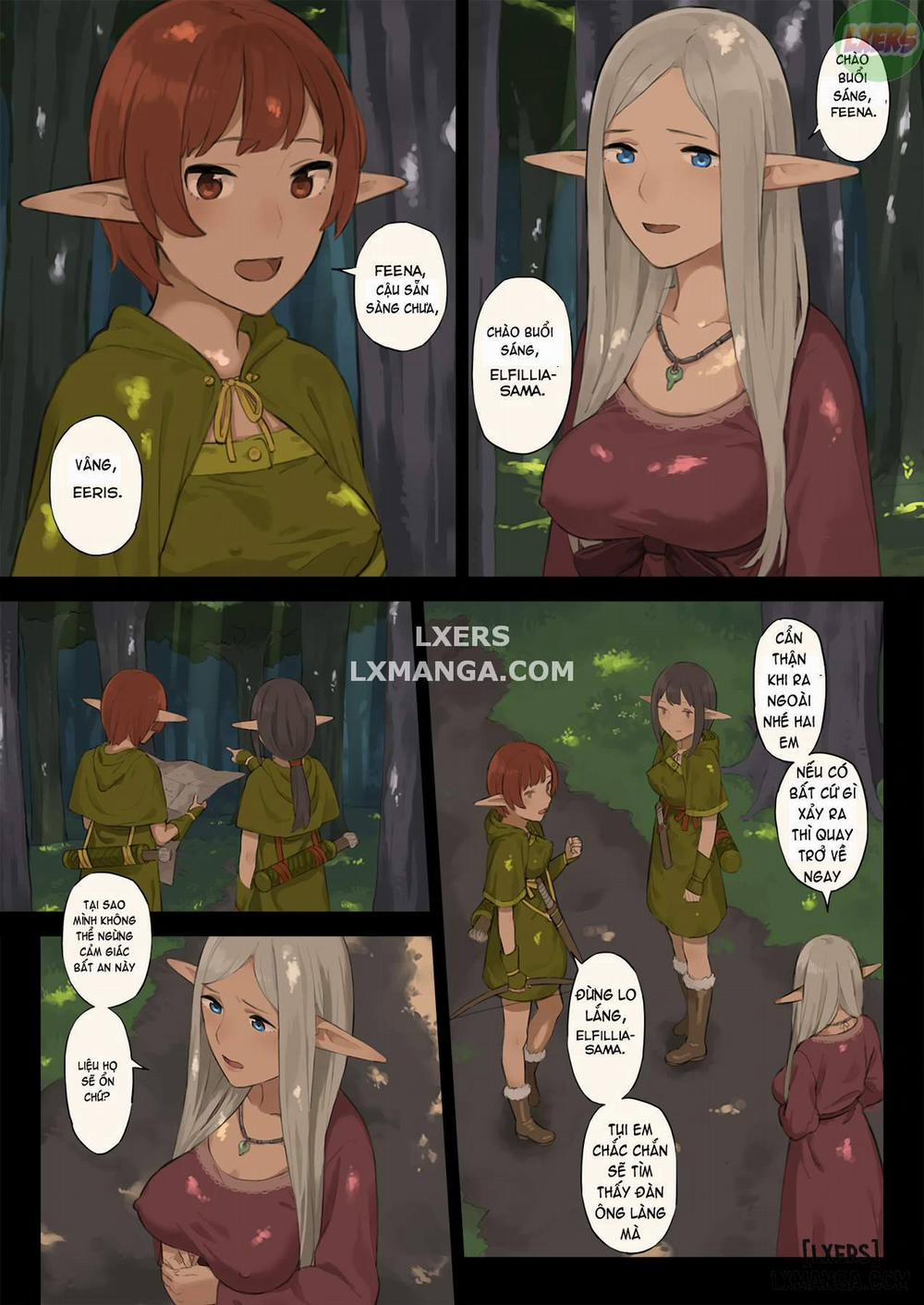 HentaiVN.net - Ảnh 5 - Elf No Sato To Ogre Gun - Oneshot