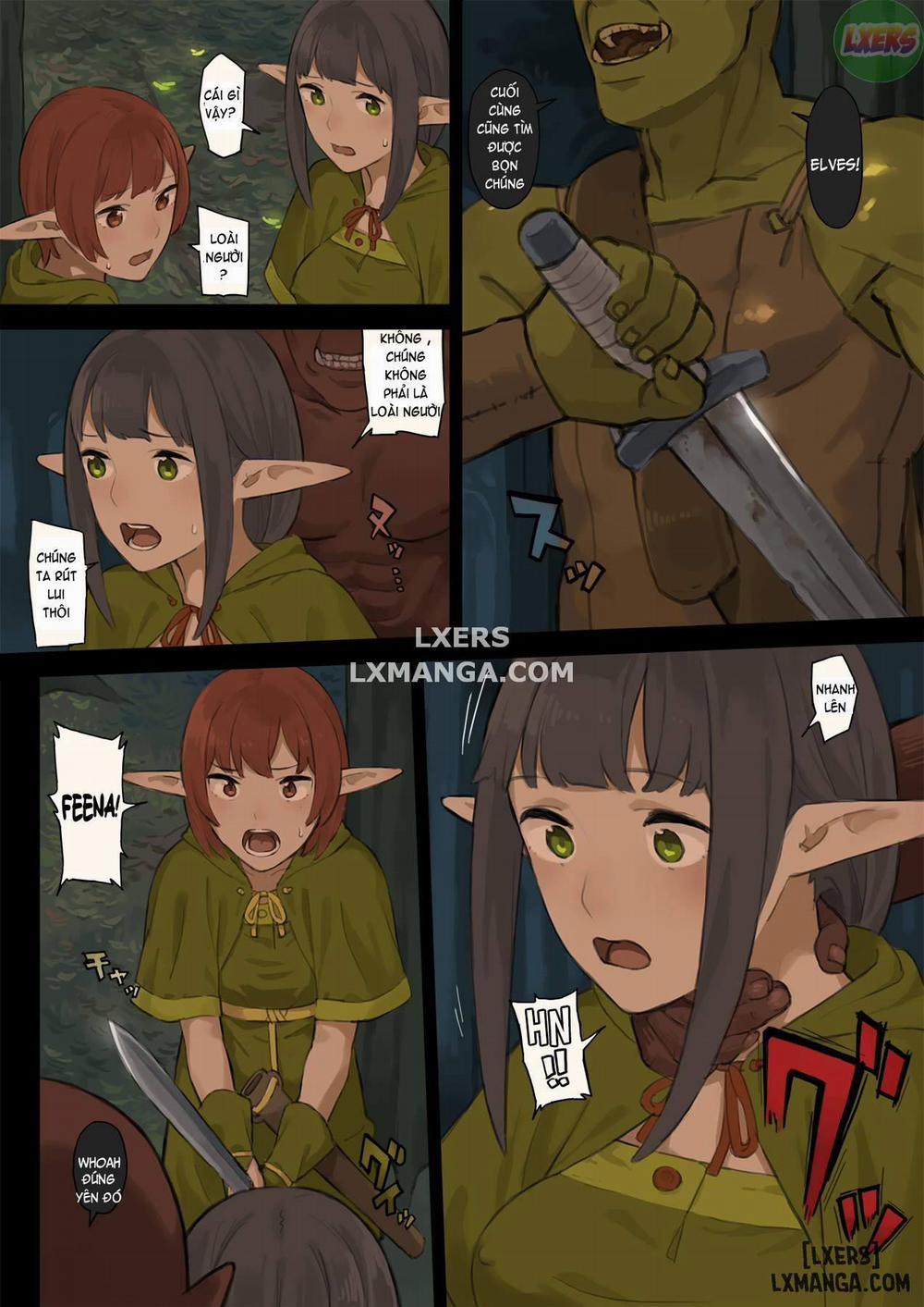 HentaiVN.net - Ảnh 7 - Elf No Sato To Ogre Gun - Oneshot