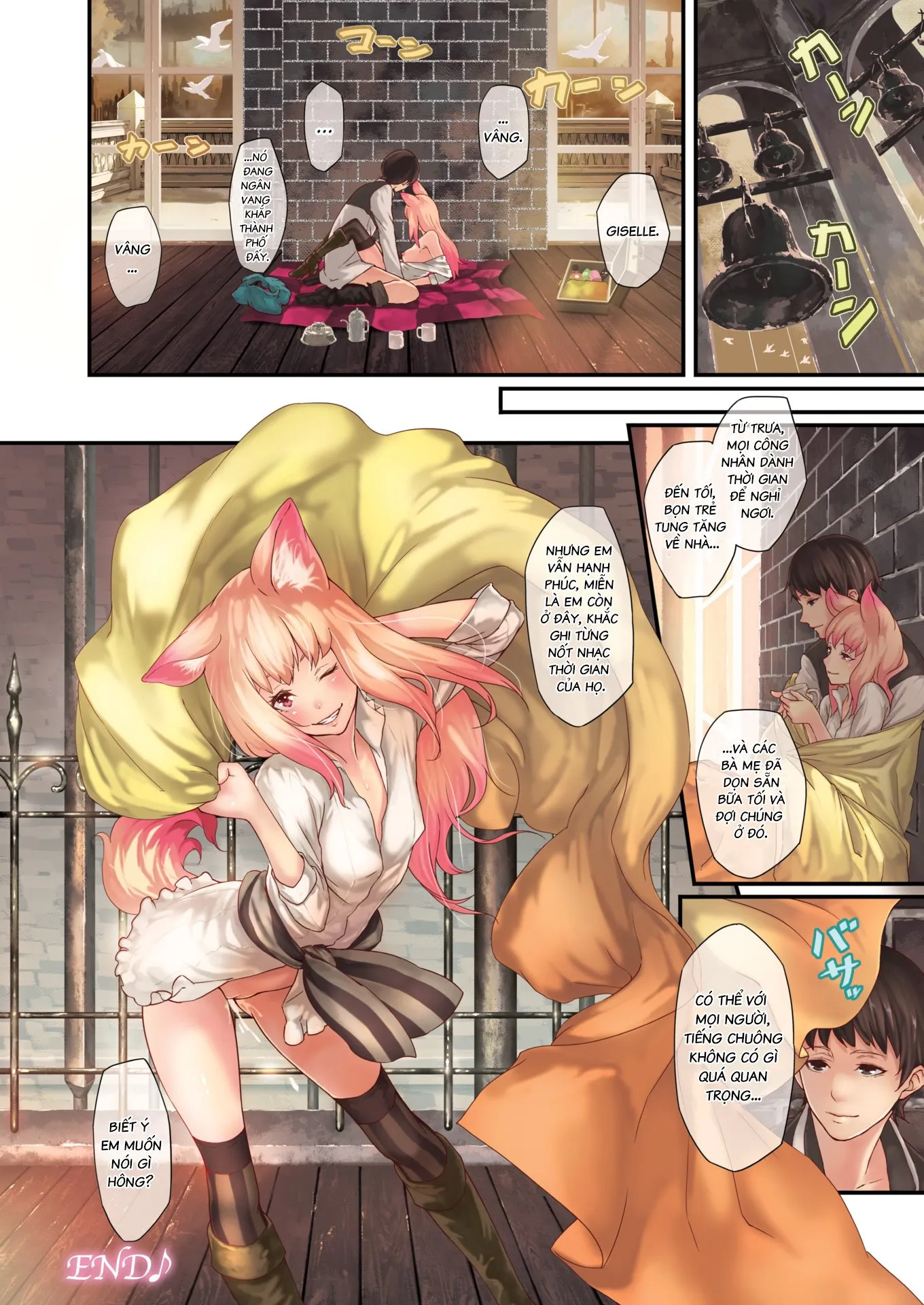 HentaiVN.net - Ảnh 10 - Tuyển Tập Truyện Màu - Chap 14: [Midorino Tanuki] The Song I Want to Reach You