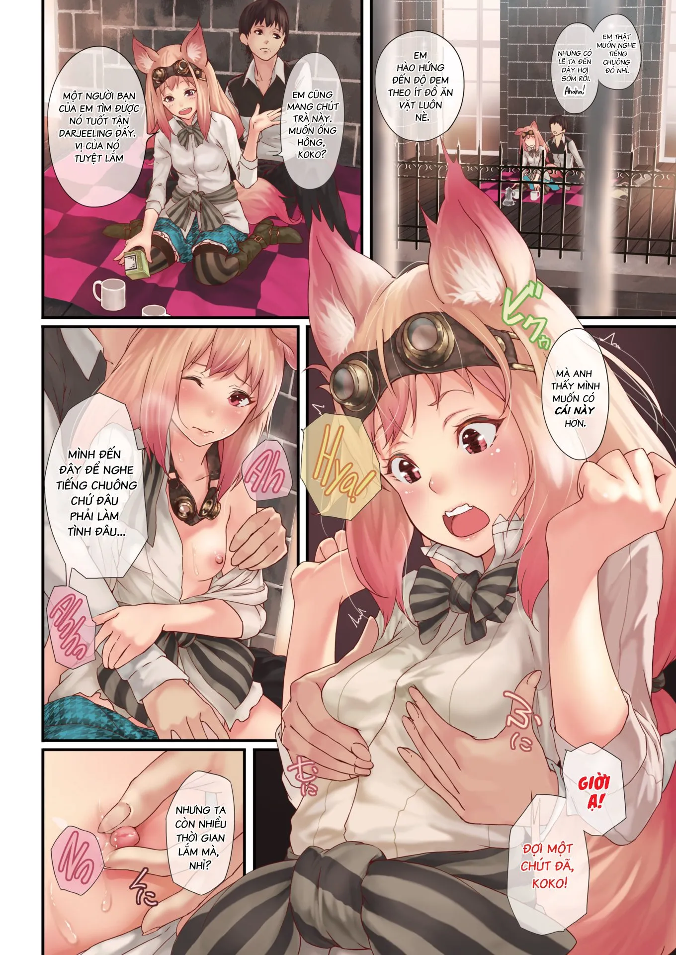 HentaiVN.net - Ảnh 4 - Tuyển Tập Truyện Màu - Chap 14: [Midorino Tanuki] The Song I Want to Reach You