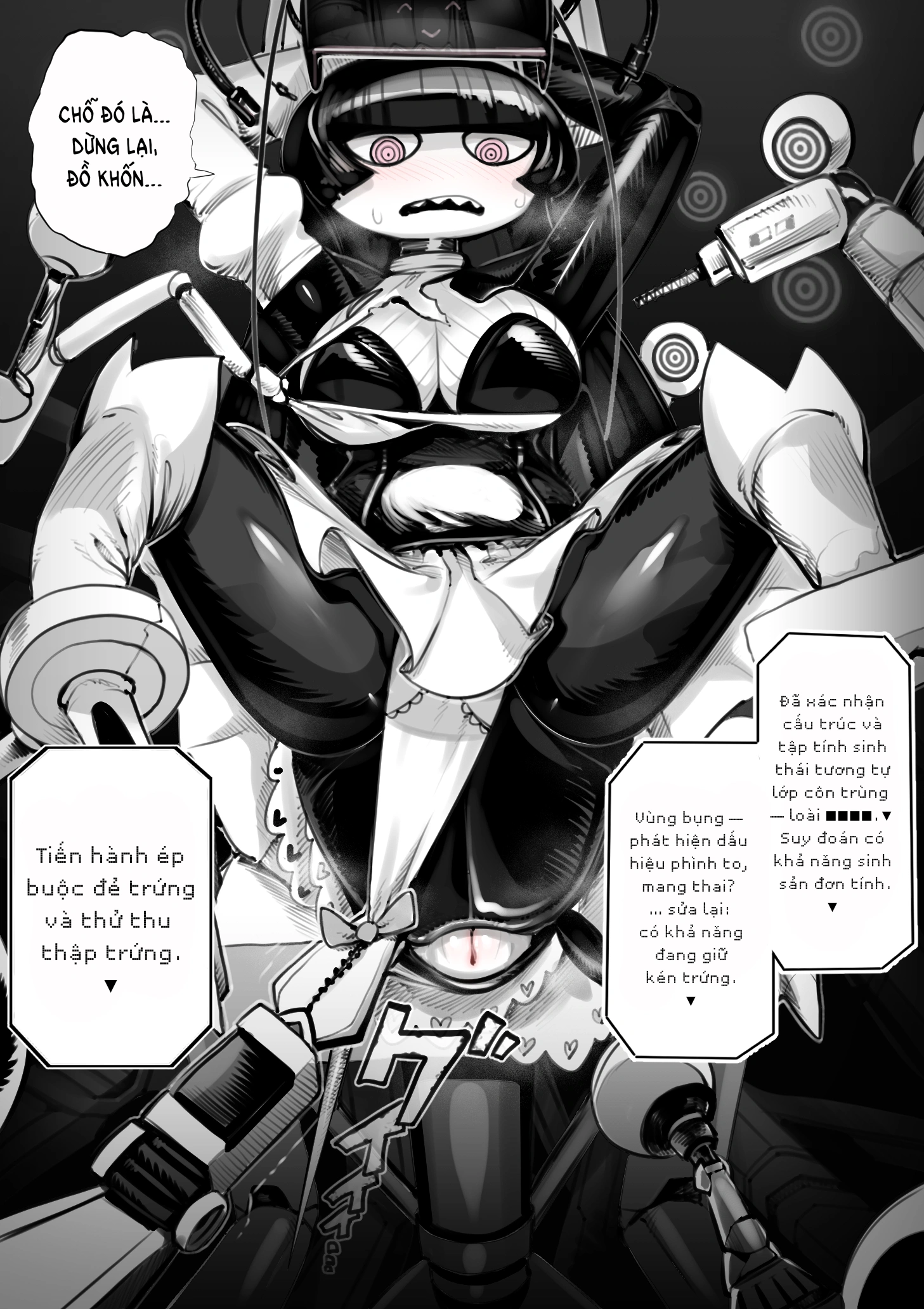 HentaiVN.net - Ảnh 4 - Ma vương số 38 vs thí nghiệm sinh học - Oneshot