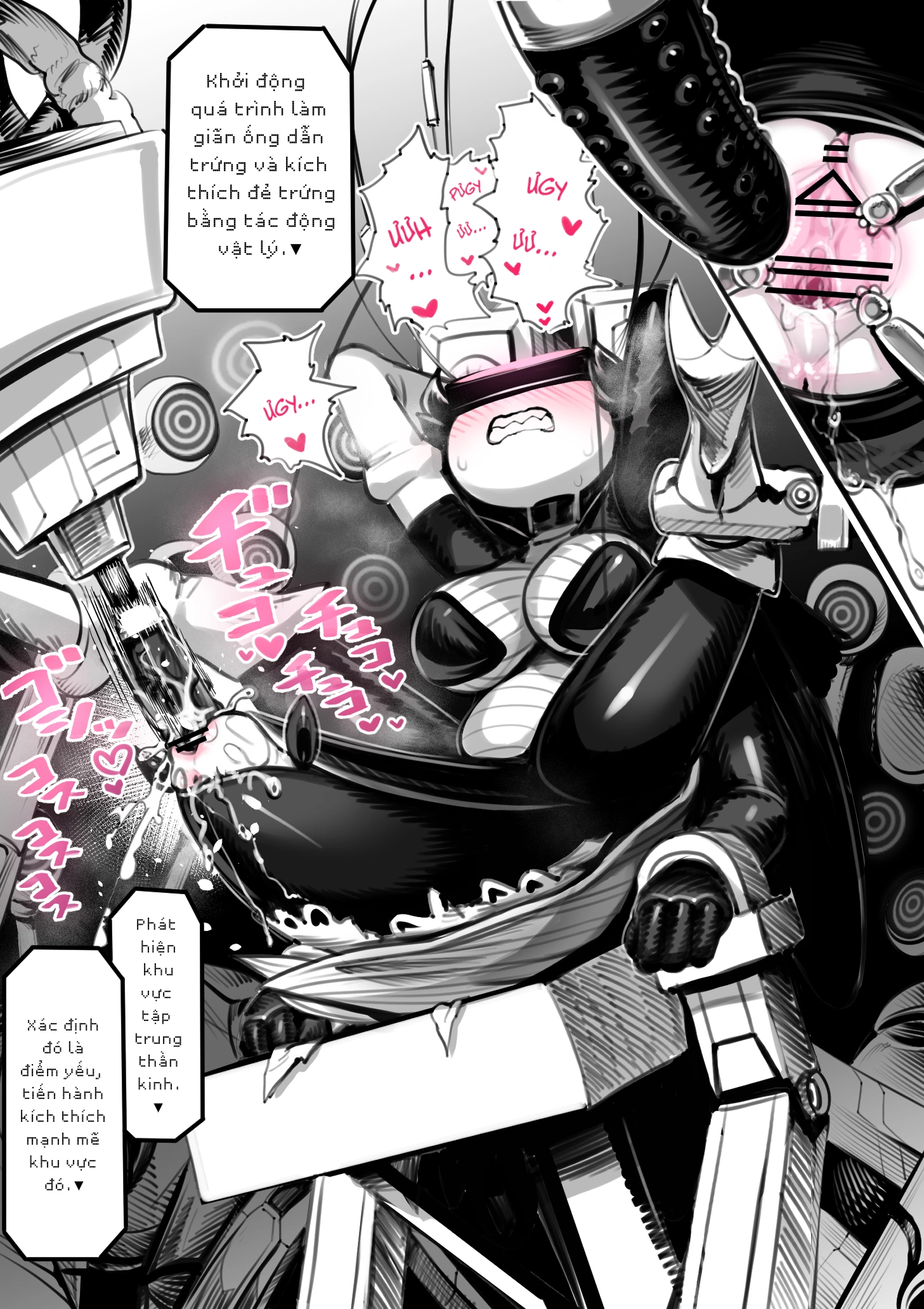 HentaiVN.net - Ảnh 6 - Ma vương số 38 vs thí nghiệm sinh học - Oneshot
